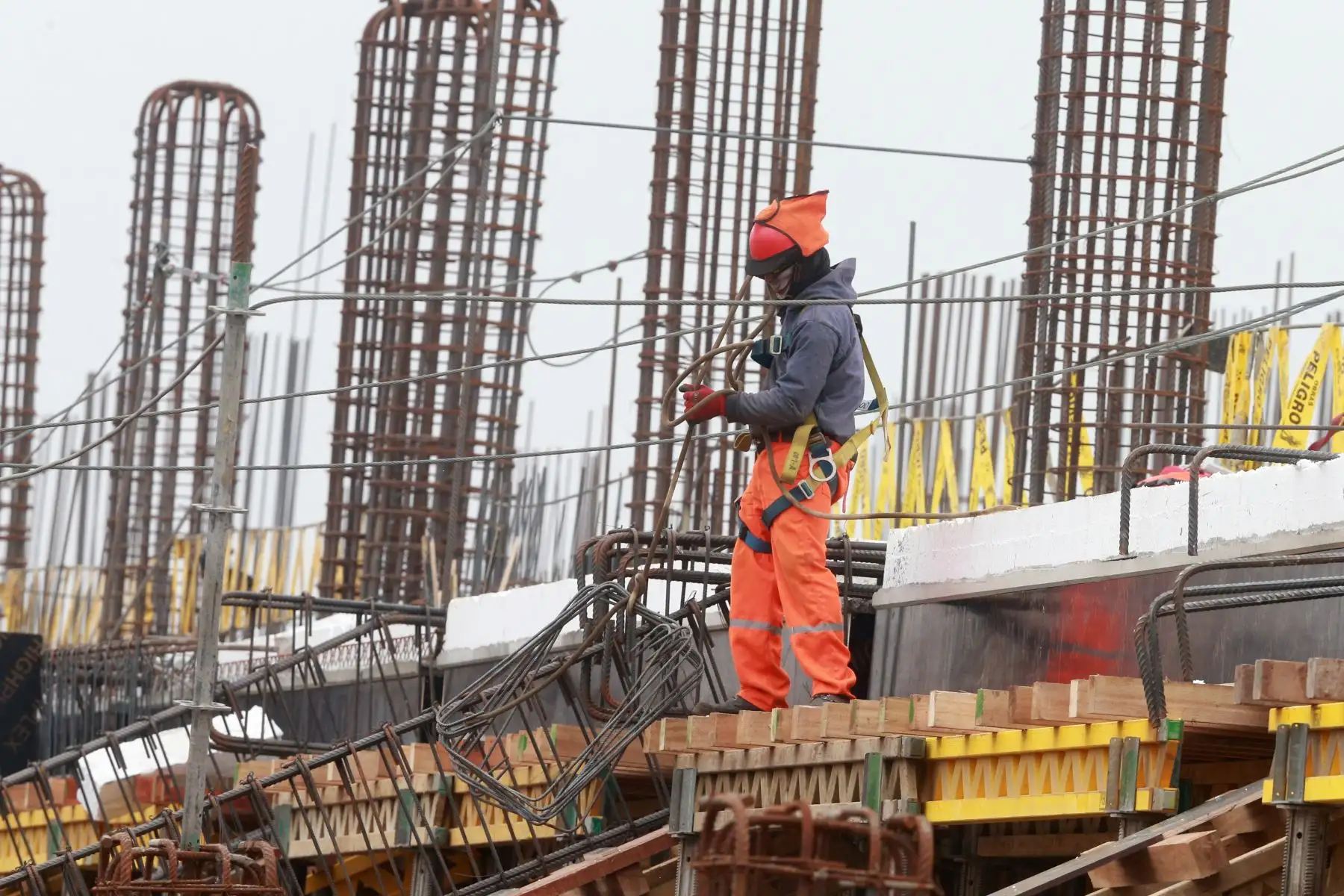 Trabajos para lo juegos Panamericanos Lima  2019 en la Videna. Foto: ANDINA/Vidal Tarqui
