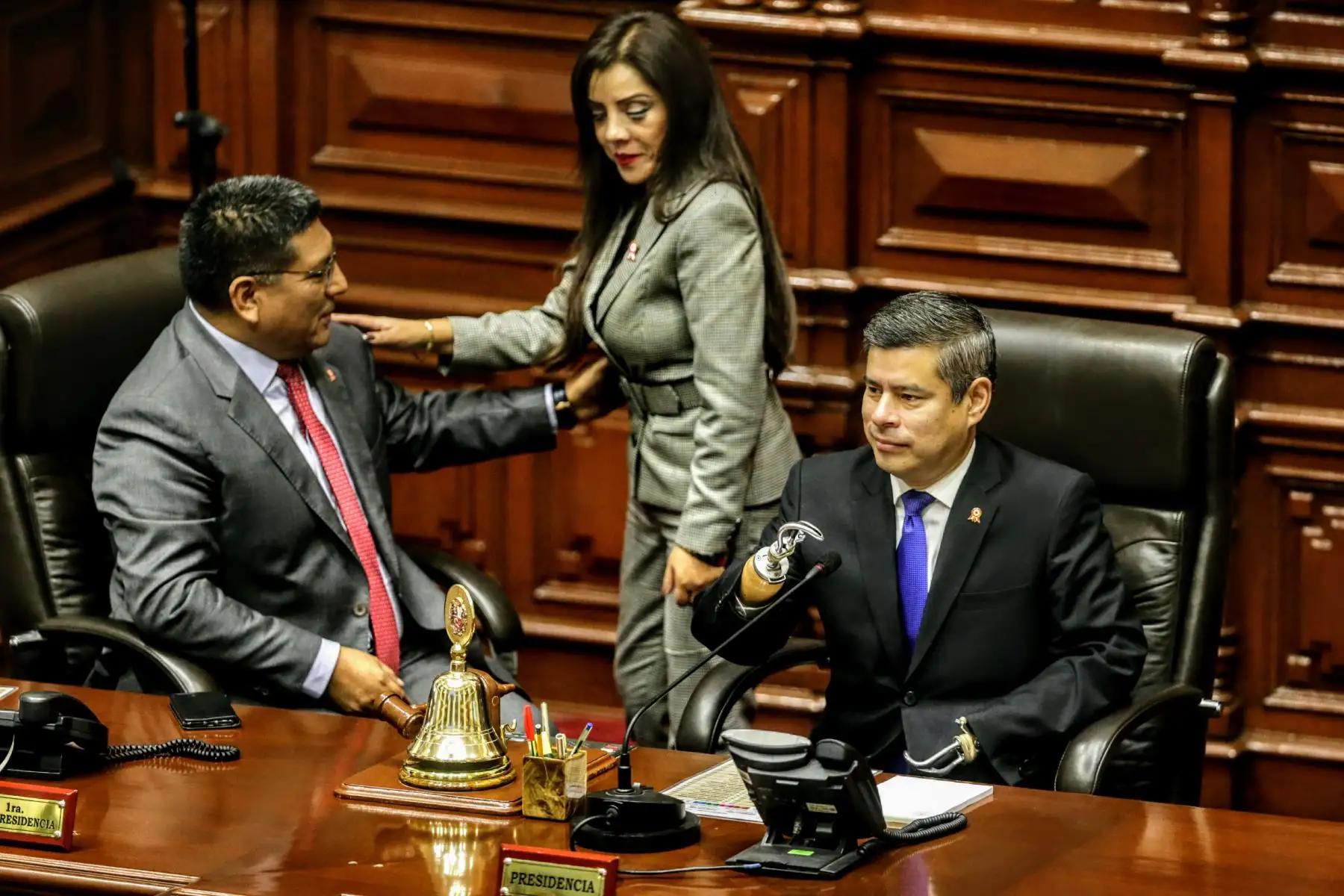 Sesión del Congreso de la República para la elección de la mesa directiva para el periodo anual de sesiones 2018-2019. Foto: ANDINA/Luis Iparraguirre