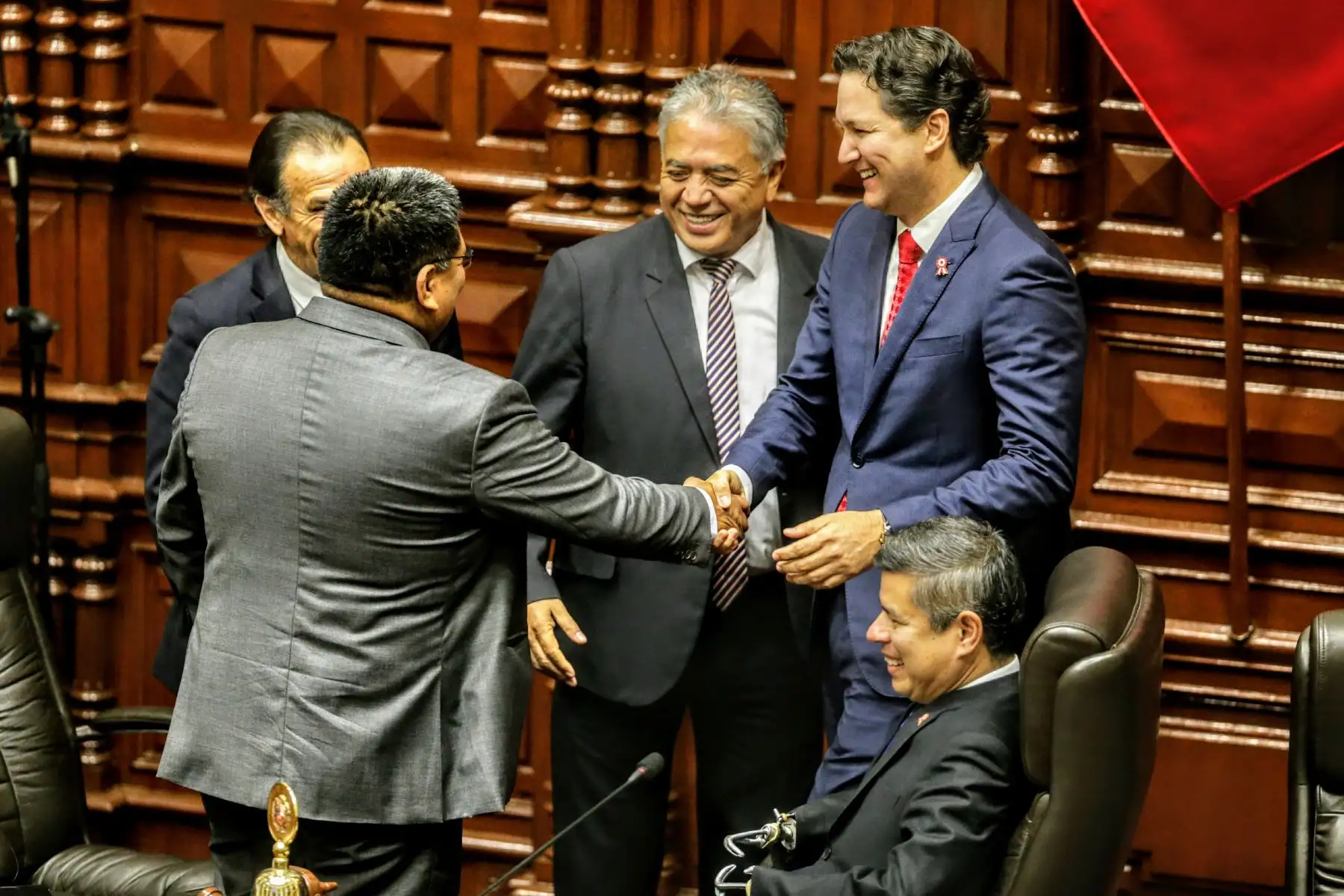 Sesión del Congreso de la República para la elección de la mesa directiva para el periodo anual de sesiones 2018-2019. Foto: ANDINA/Luis Iparraguirre