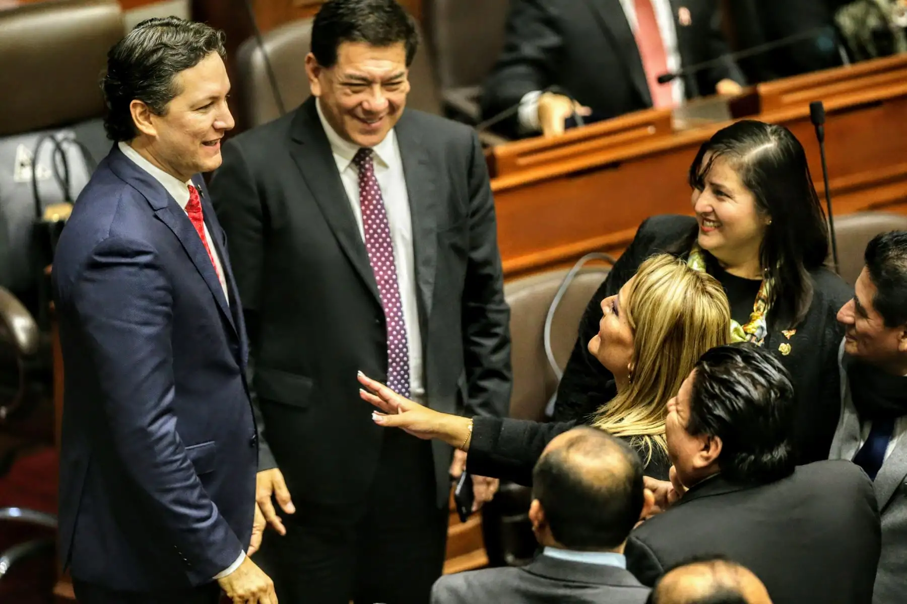 Sesión del Congreso de la República para la elección de la mesa directiva para el periodo anual de sesiones 2018-2019. Foto: ANDINA/Luis Iparraguirre