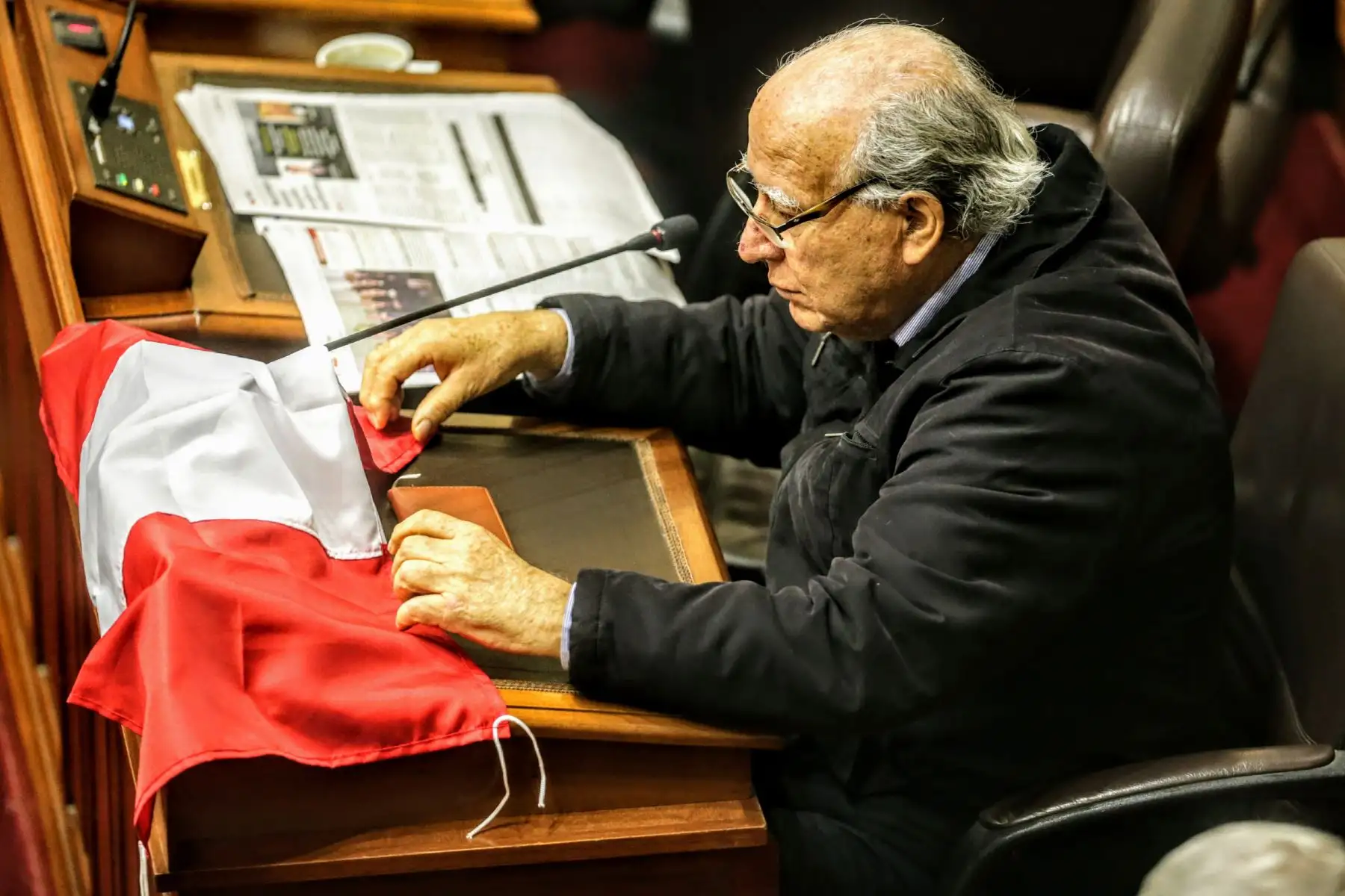 Sesión del Congreso de la República para la elección de la mesa directiva para el periodo anual de sesiones 2018-2019. Foto: ANDINA/Luis Iparraguirre