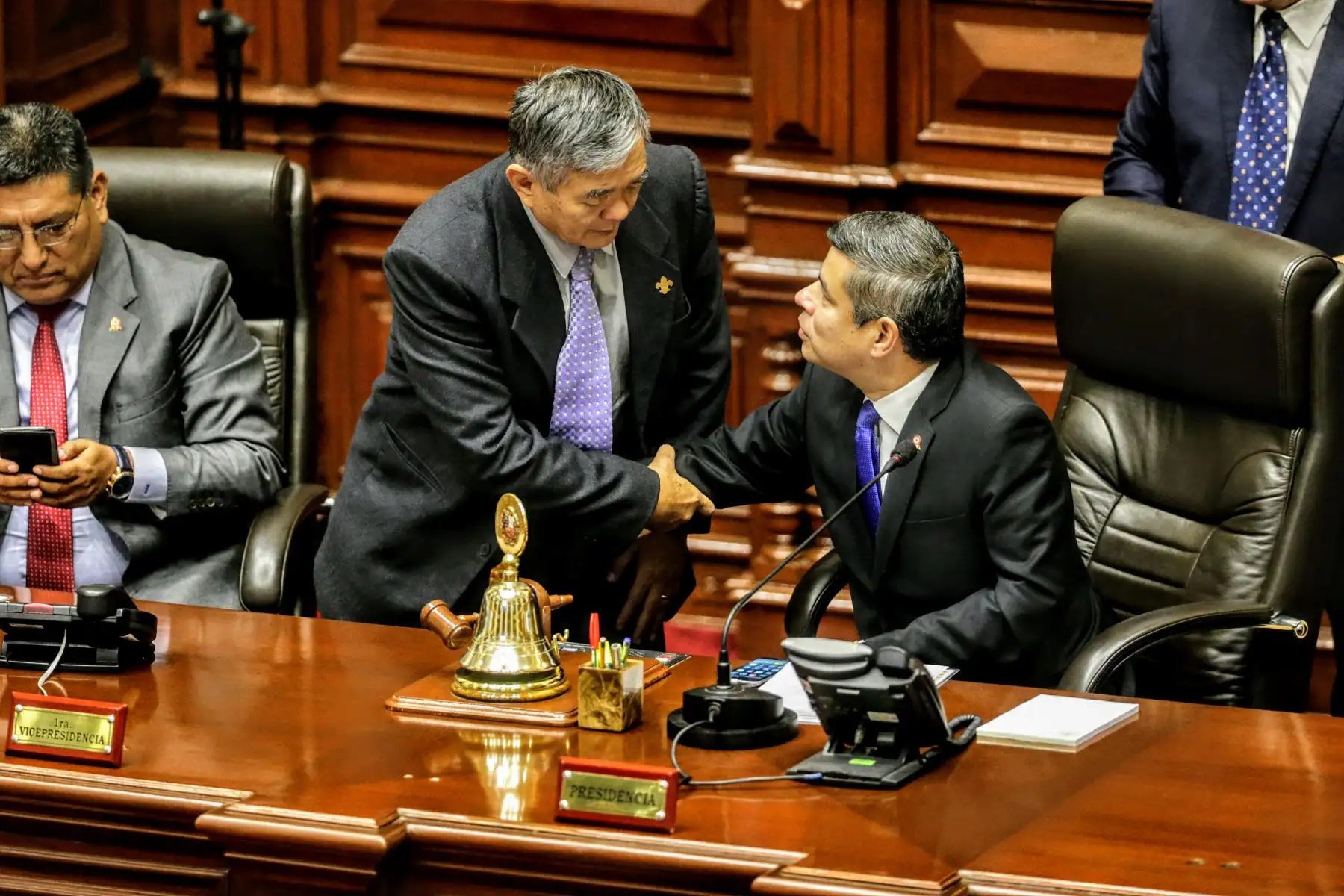 Sesión del Congreso de la República para la elección de la mesa directiva para el periodo anual de sesiones 2018-2019. Foto: ANDINA/Luis Iparraguirre