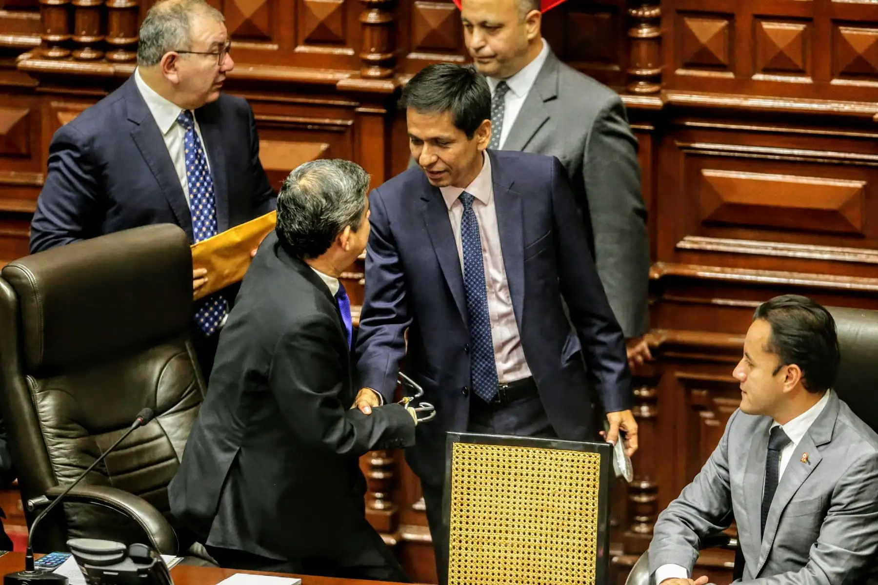 Sesión del Congreso de la República para la elección de la mesa directiva para el periodo anual de sesiones 2018-2019. Foto: ANDINA/Luis Iparraguirre