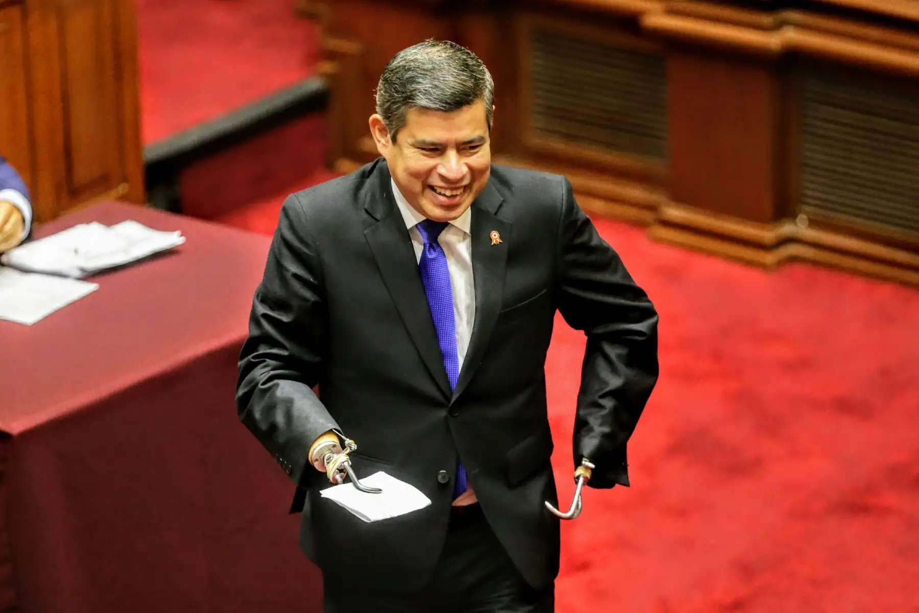 Sesión del Congreso de la República para la elección de la mesa directiva para el periodo anual de sesiones 2018-2019. Foto: ANDINA/Luis Iparraguirre