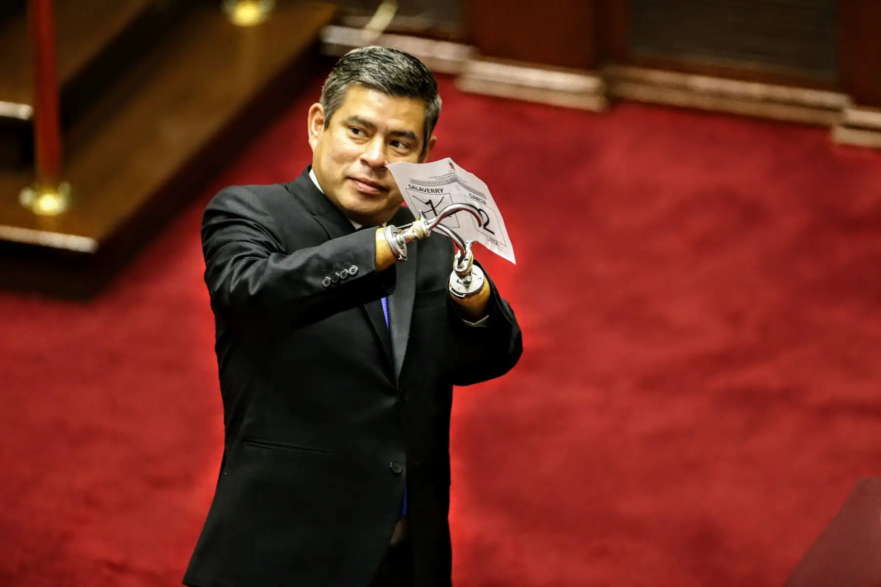 Sesión del Congreso de la República para la elección de la mesa directiva para el periodo anual de sesiones 2018-2019. Foto: ANDINA/Luis Iparraguirre