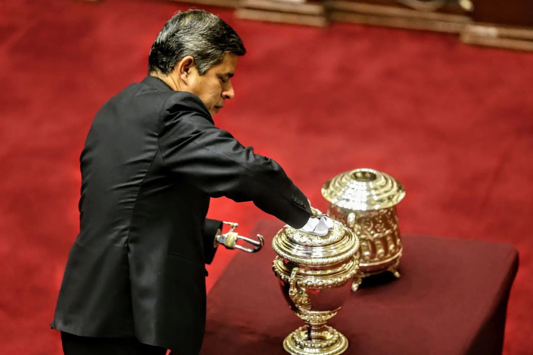 Sesión del Congreso de la República para la elección de la mesa directiva para el periodo anual de sesiones 2018-2019. Foto: ANDINA/Luis Iparraguirre