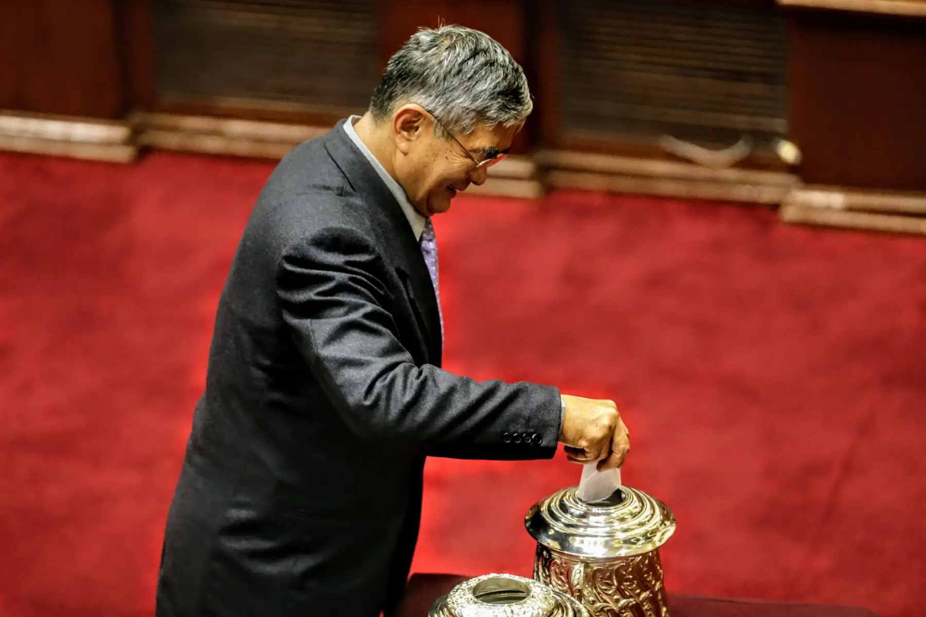 Sesión del Congreso de la República para la elección de la mesa directiva para el periodo anual de sesiones 2018-2019. Foto: ANDINA/Luis Iparraguirre