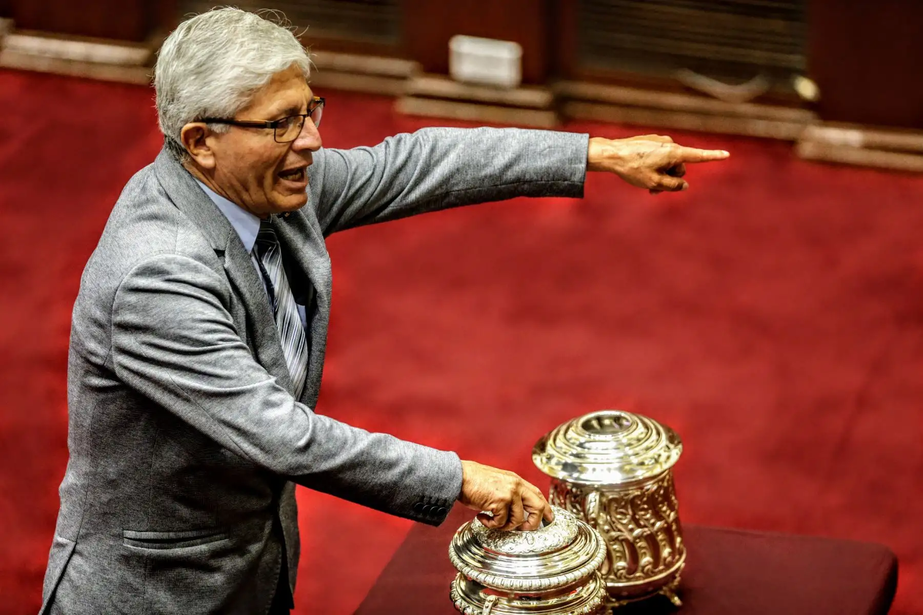 Sesión del Congreso de la República para la elección de la mesa directiva para el periodo anual de sesiones 2018-2019. Foto: ANDINA/Luis Iparraguirre
