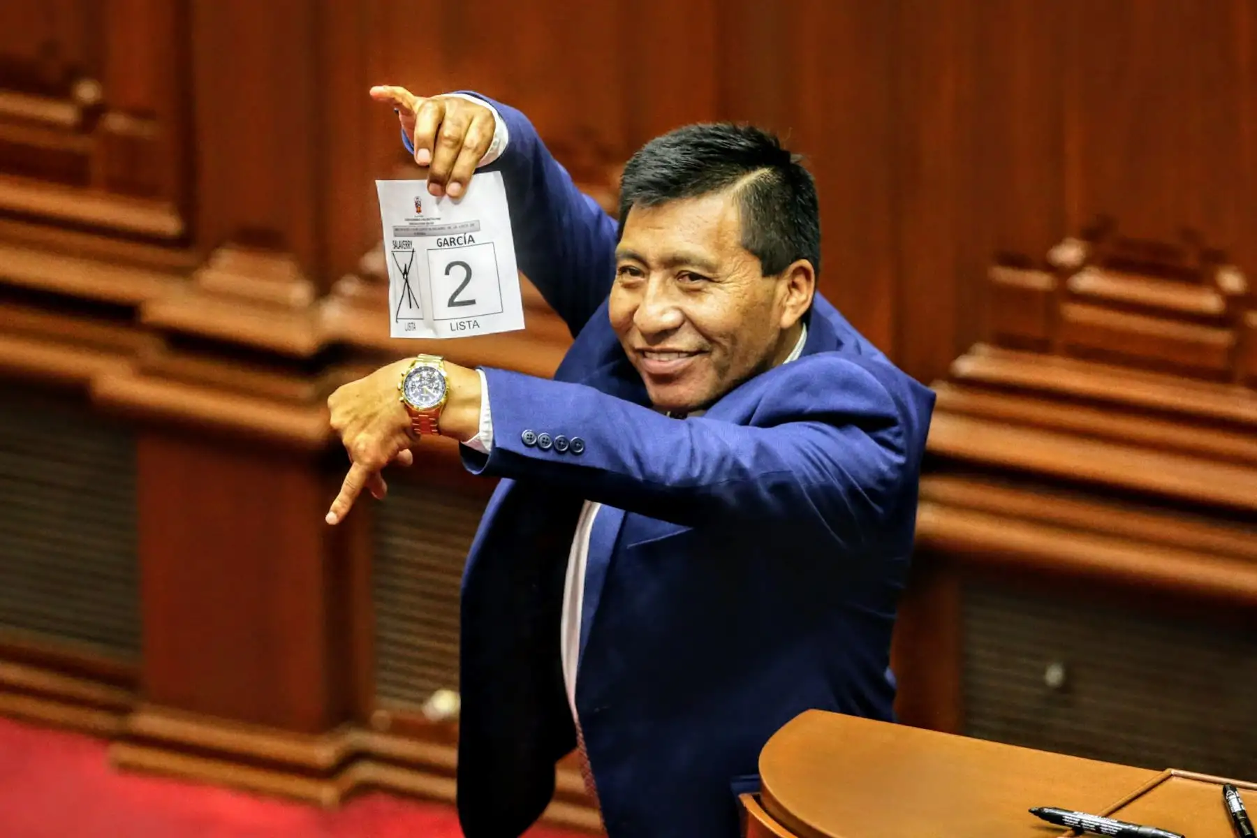 Sesión del Congreso de la República para la elección de la mesa directiva para el periodo anual de sesiones 2018-2019. Foto: ANDINA/Luis Iparraguirre