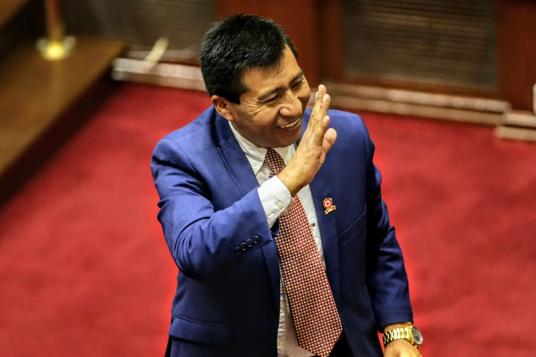 Sesión del Congreso de la República para la elección de la mesa directiva para el periodo anual de sesiones 2018-2019. Foto: ANDINA/Luis Iparraguirre