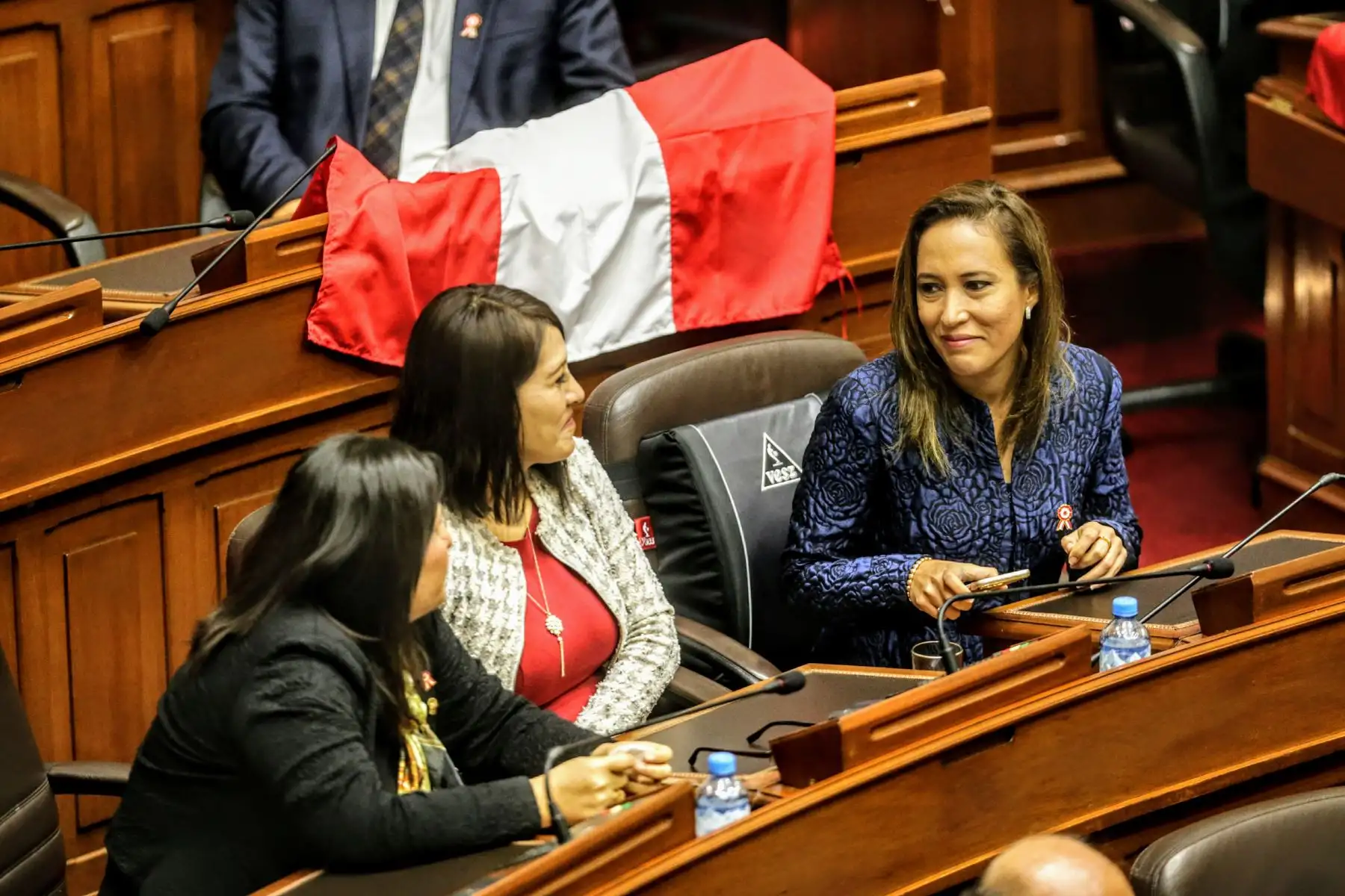 Sesión del Congreso de la República para la elección de la mesa directiva para el periodo anual de sesiones 2018-2019. Foto: ANDINA/Luis Iparraguirre