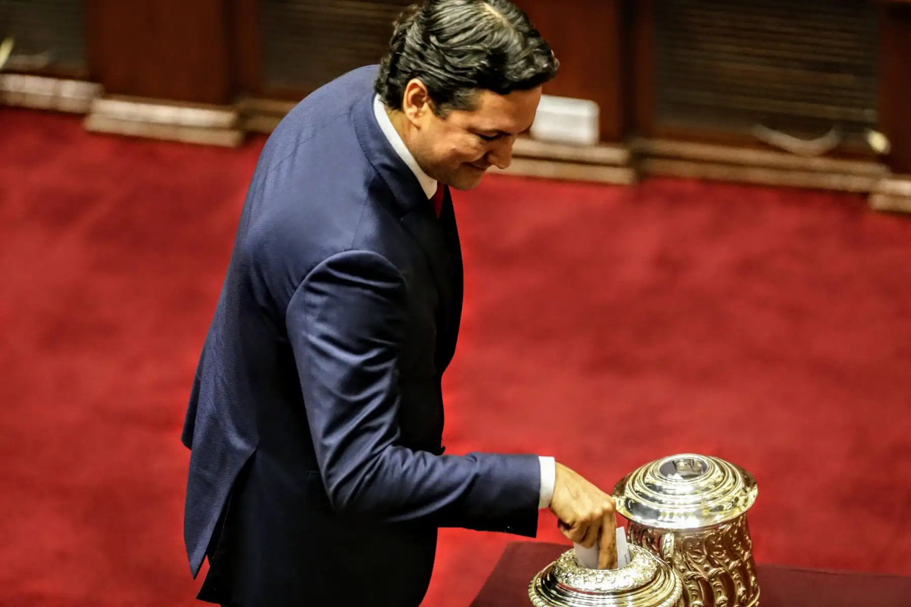 Sesión del Congreso de la República para la elección de la mesa directiva para el periodo anual de sesiones 2018-2019. Foto: ANDINA/Luis Iparraguirre