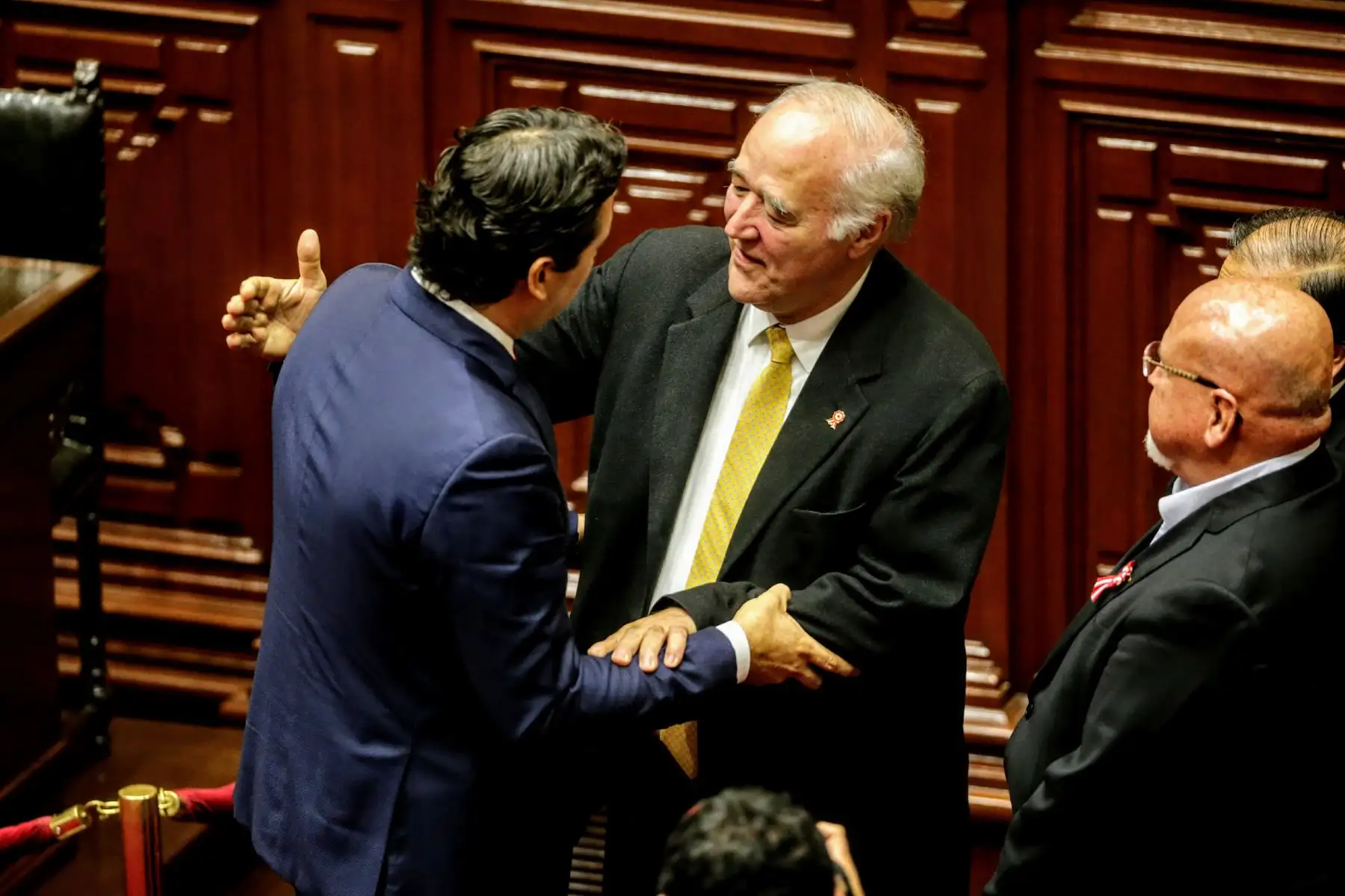 Con 69 votos a favor, el congresista Daniel Salaverry es elegido presidente del Congreso de la República para el periodo 2018-2019. Foto: ANDINA/Luis Iparraguirre