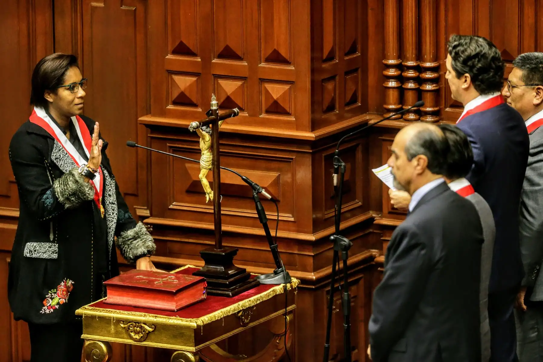 Con 69 votos a favor, el congresista Daniel Salaverry es elegido presidente del Congreso de la República para el periodo 2018-2019. Foto: ANDINA/Luis Iparraguirre