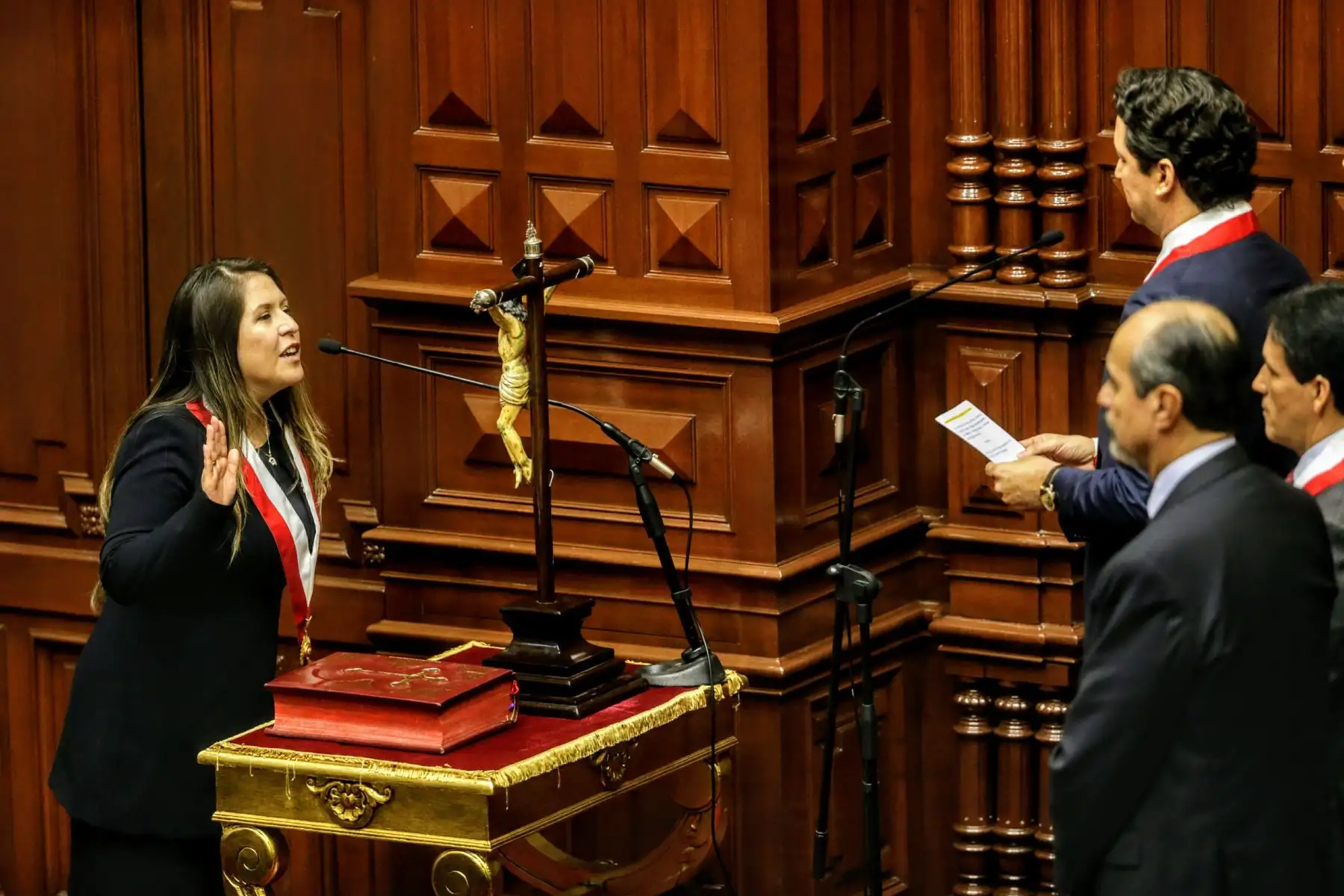 Con 69 votos a favor, el congresista Daniel Salaverry es elegido presidente del Congreso de la República para el periodo 2018-2019. Foto: ANDINA/Luis Iparraguirre