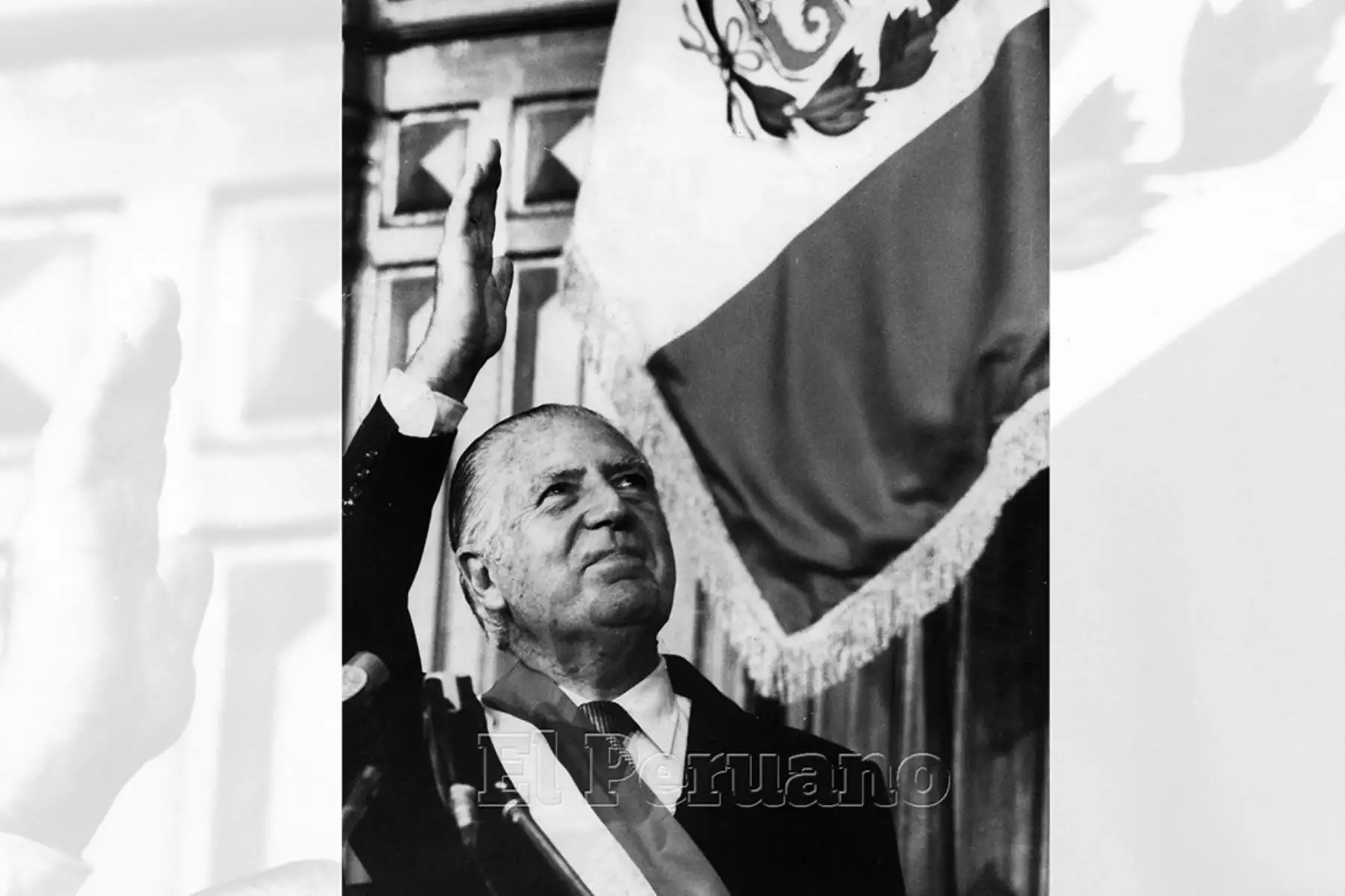 Fernando Belaúnde Terry estudió arquitectura y mantuvo una estrecha relación académica con la Universidad Nacional Mayor de San Marcos a través de conferencias, actividades universitarias y el debate intelectual de su época. Arquitecto, político y dos veces presidente del Perú, impulsó importantes proyectos de infraestructura y desarrollo durante sus gobiernos. Foto: Archivo Histórico de El Peruano.