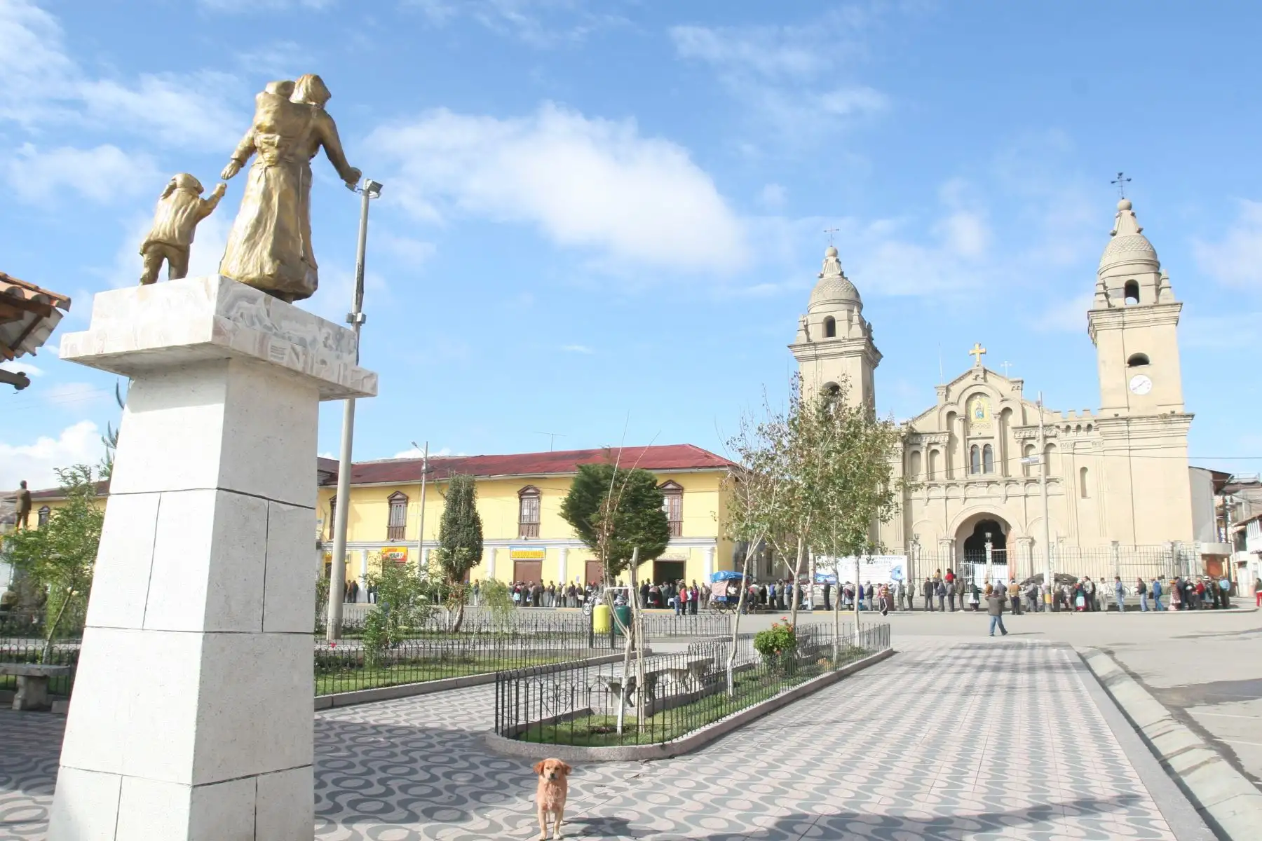 La ciudad de Jauja, en el departamento de Junín, presentó el mayor acumulado de lluvia en las últimas 24 horas. ANDINA/archivo