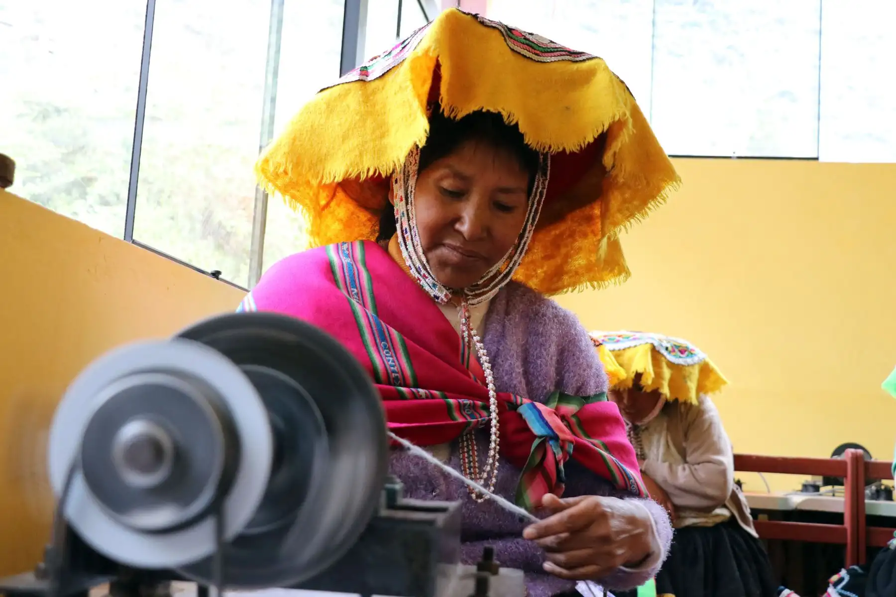 Produce impulsará la competitividad de los emprendedores textiles cusqueños con la nueva infraestructura y equipamiento del CITEtextil Camélidos Cusco. ANDINA/Archivo