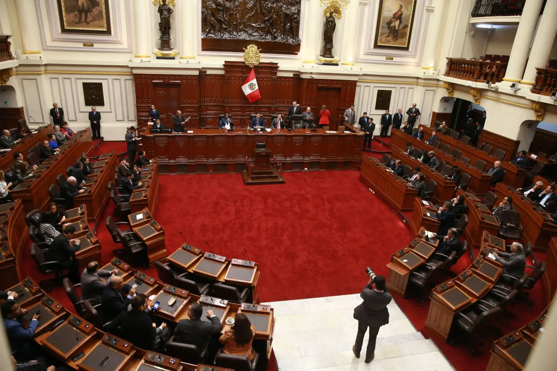 Congreso instaló primera legislatura ordinaria 2018-2019: Foto: ANDINA/Vidal Tarqui.