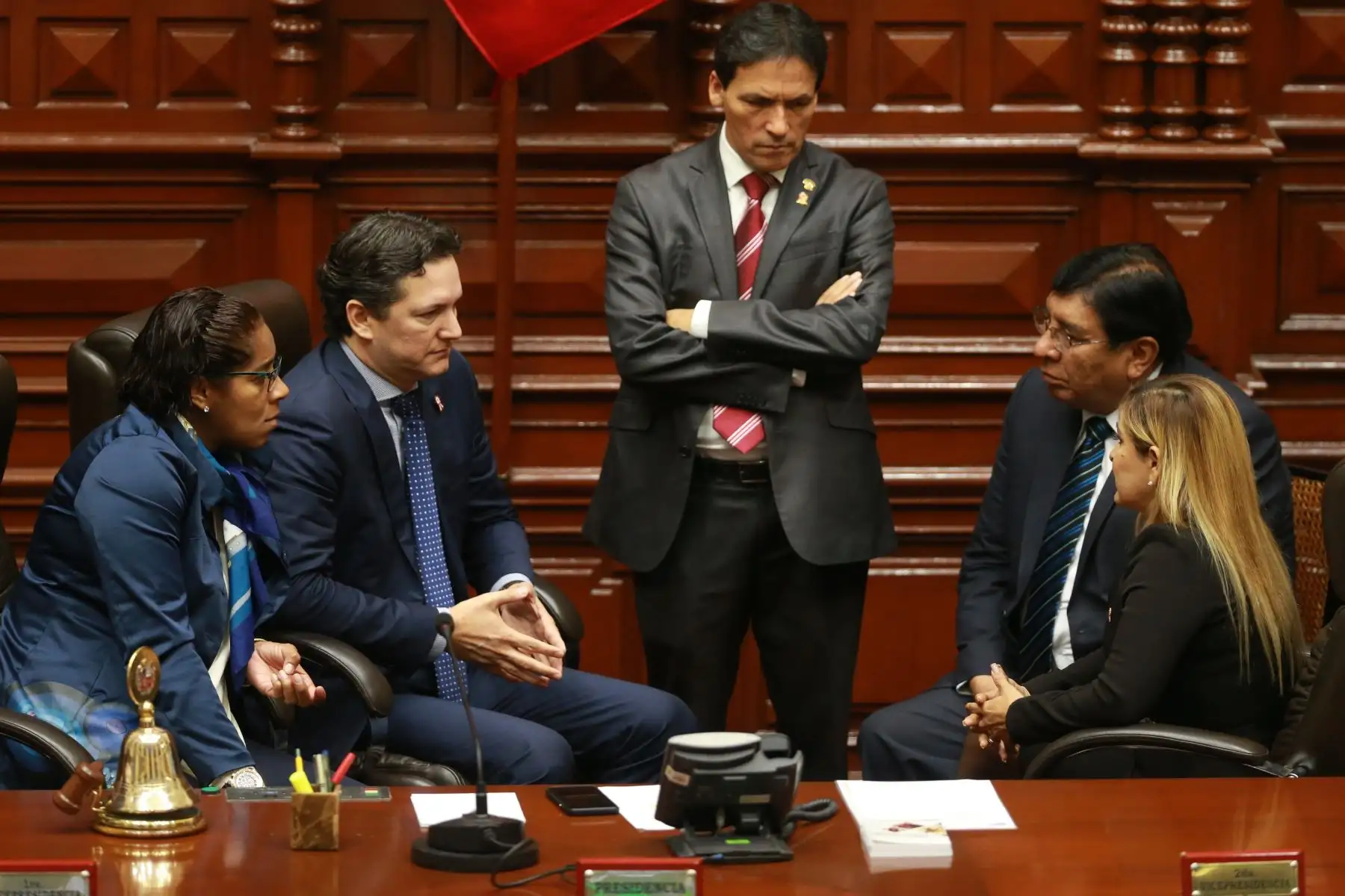 Daniel Salaverry, presidente del Congreso de la República, instaló primera legislatura ordinaria 2018-2019: Foto: ANDINA/Vidal Tarqui.