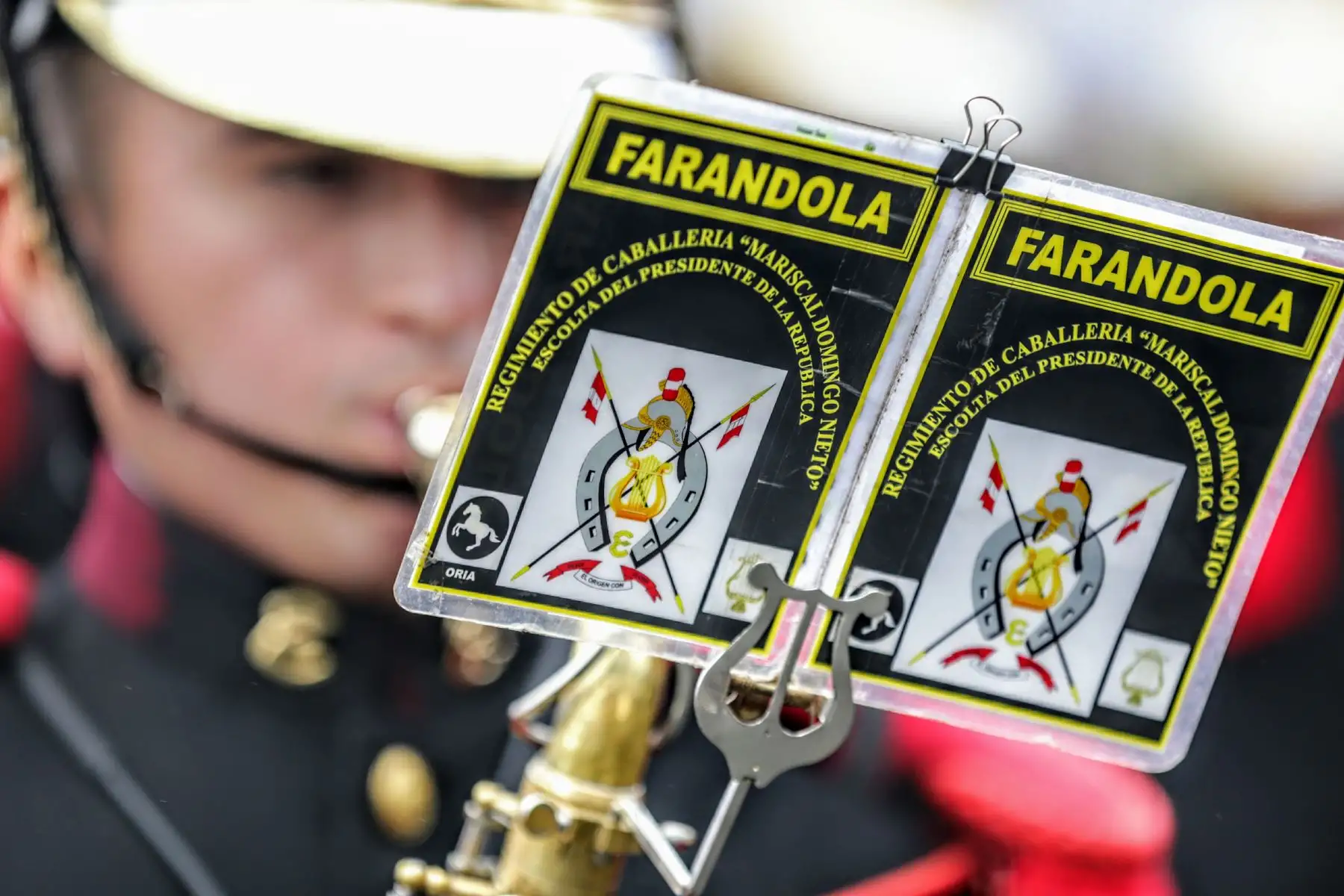 Práctica del Desfile Militar en la avenida Brasil, que se realizará el 29 de julio.  Foto: ANDINA/Luis Iparraguirre