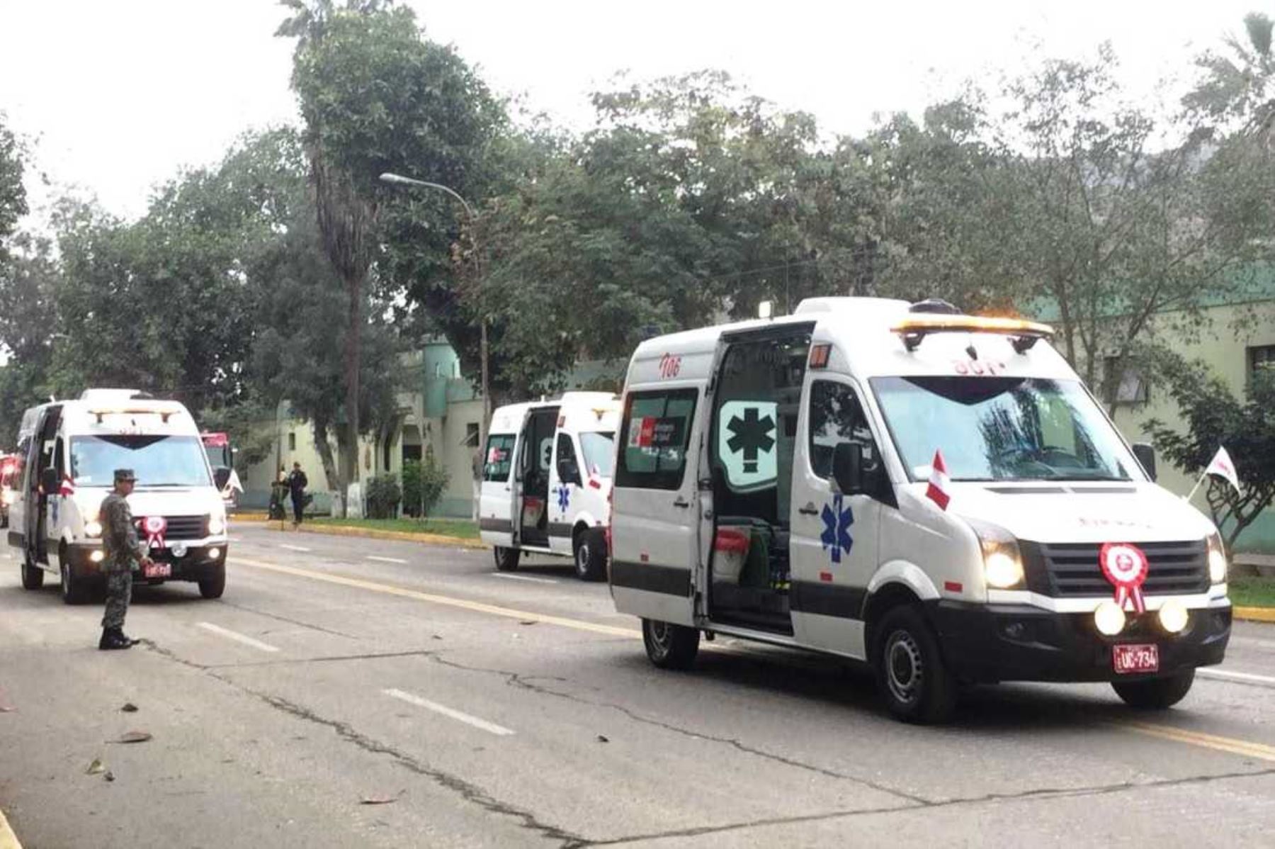 Fiestas Patrias: Minsa dispone alerta de ambulancias SAMU durante feriado largo. Foto: ANDINA/Difusión.