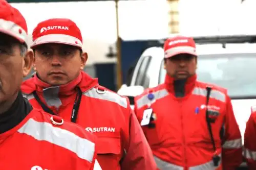 Sutran instala primer punto de control y fiscalización en la Panamericana Sur. Foto: ANDINA/Difusión.