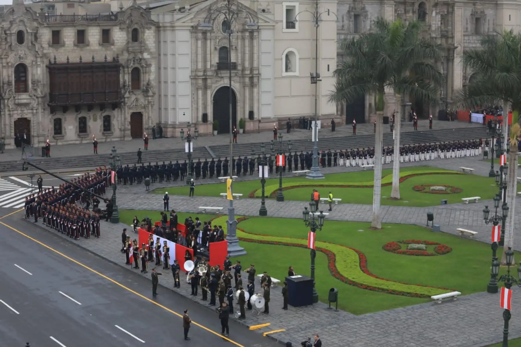 Queda todo listo para las  celebraciones por los 197 años del independencia del Perú. Foto:ANDINA/Prensa Presidencia