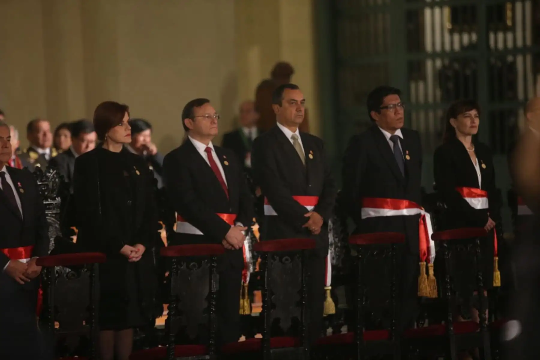 El Presidente de la República, Martín Vizcarra Cornejo, participa en la misa solemne y tedeum por Fiestas Patrias que se realiza en la Catedral de Lima.  Foto: ANDINA/Prensa Presidencia.