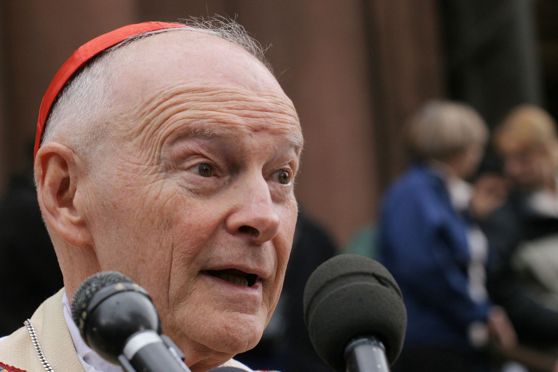 Cardenal Theodore McCarrick, Arzobispo de Washington Foto: AFP