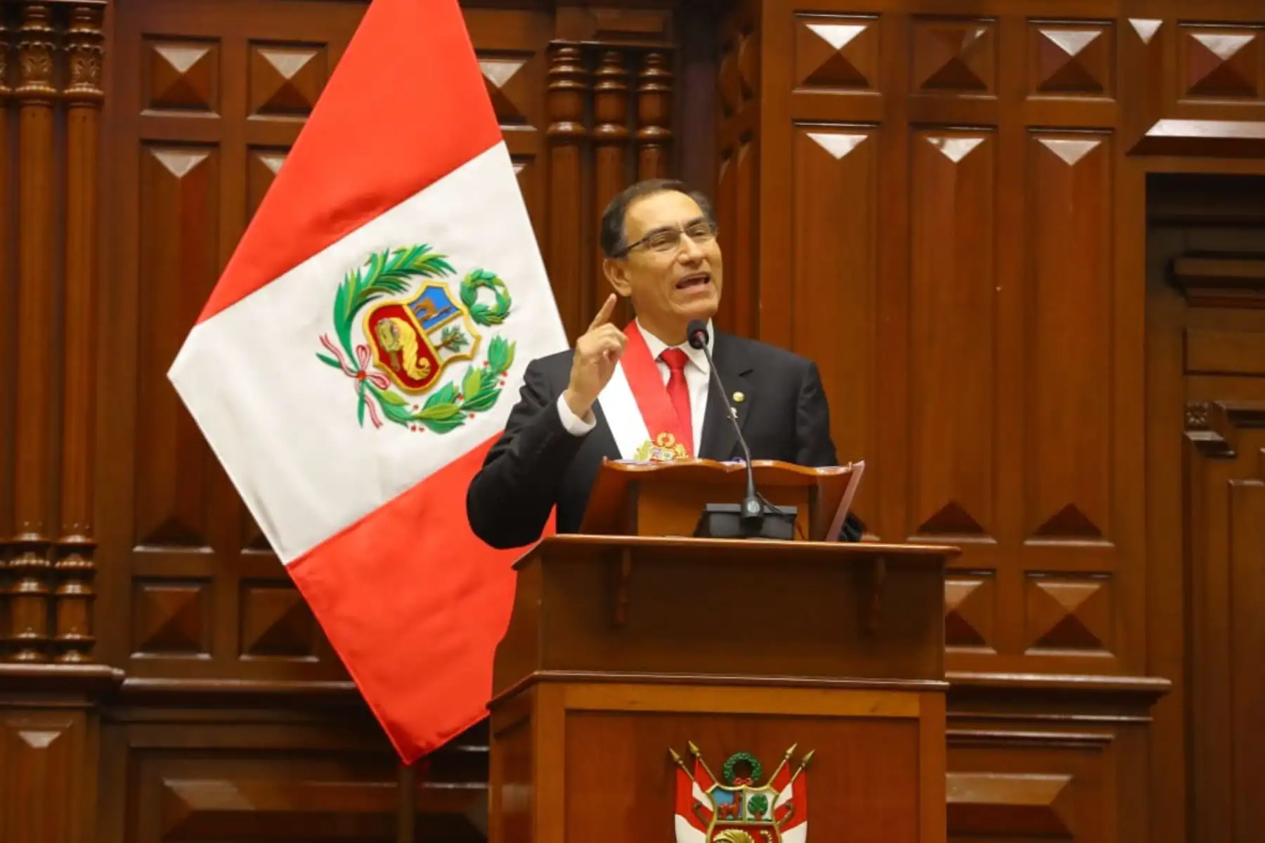 Presidente Martín Vizcarra. ANDINA/Prensa Presidencia