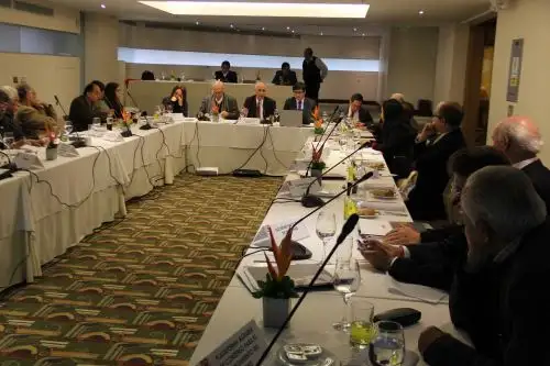 Ceplan presenta proceso para propuesta de imagen a futuro del país, en Foro del Acuerdo Nacional. Foto: Cortesía.