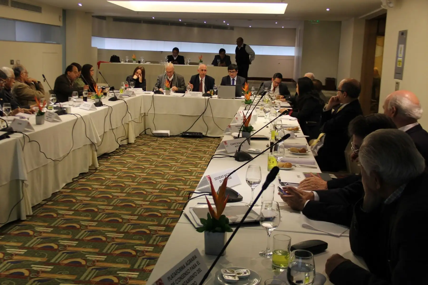 Ceplan presenta proceso para propuesta de imagen a futuro del país, en Foro del Acuerdo Nacional. Foto: Cortesía.