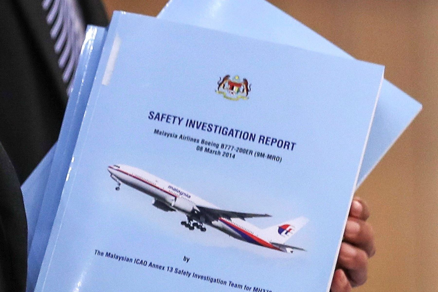 Informe del Equipo de Investigación de Seguridad de Malasia Foto: EFE
