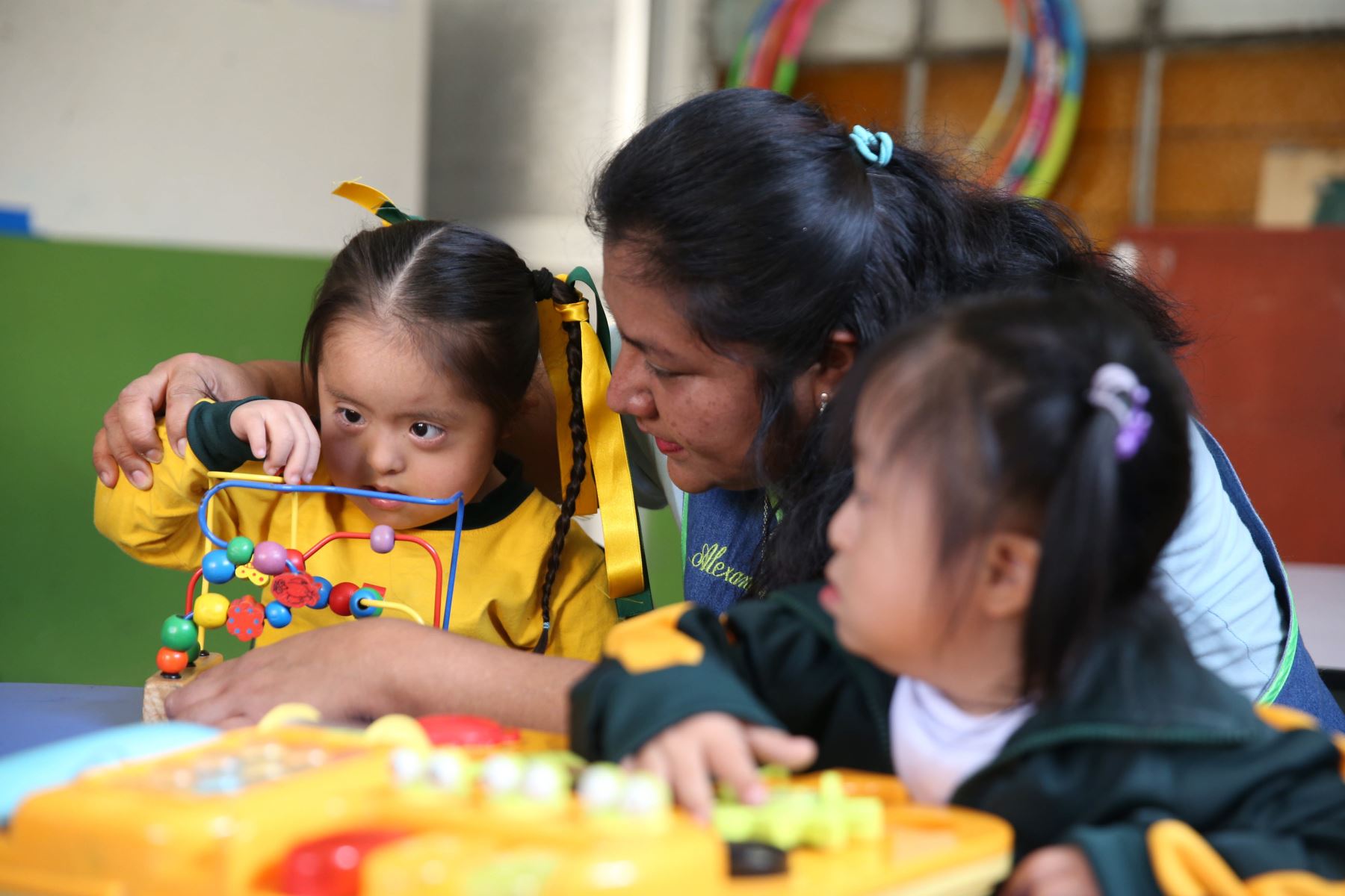 Minedu impulsa inclusión de niños con discapacidad en evaluaciones. foto: Andina/Difusión