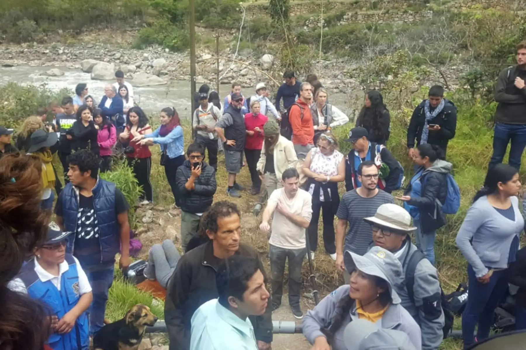 Choque de trenes en el Cusco. Foto: INTERNET/Medios