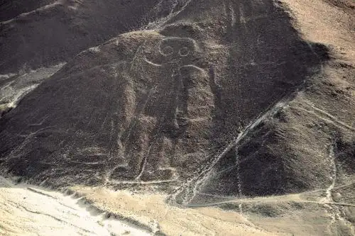 Foto de las Líneas de Nasca en nuevo libro de Eduardo Herrán publicado por la Universidad San Martín. Andina/difusión