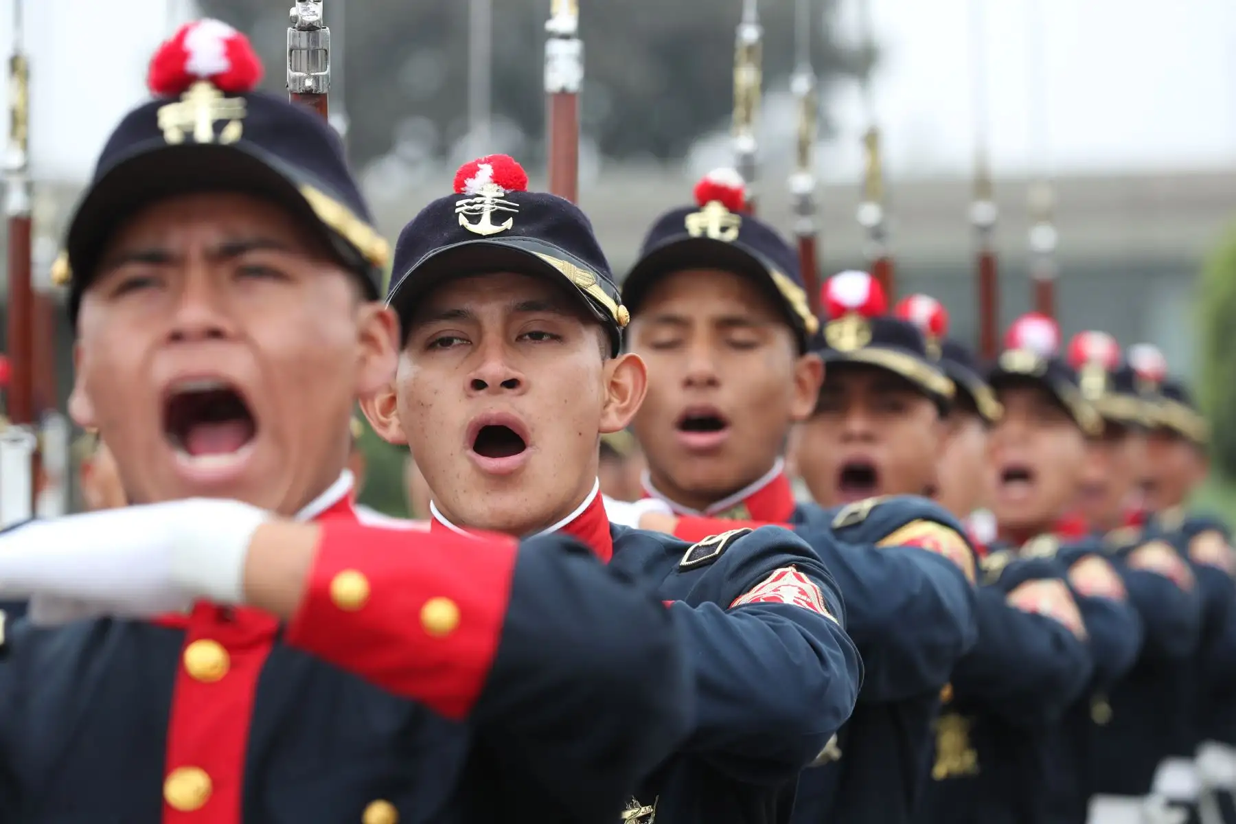 El ministro de Defensa, José Huerta Torres, presidió Ceremonia por el 77 aniversario del triunfo de la campaña militar de 1941. Foto: ANDINA/MINDEF