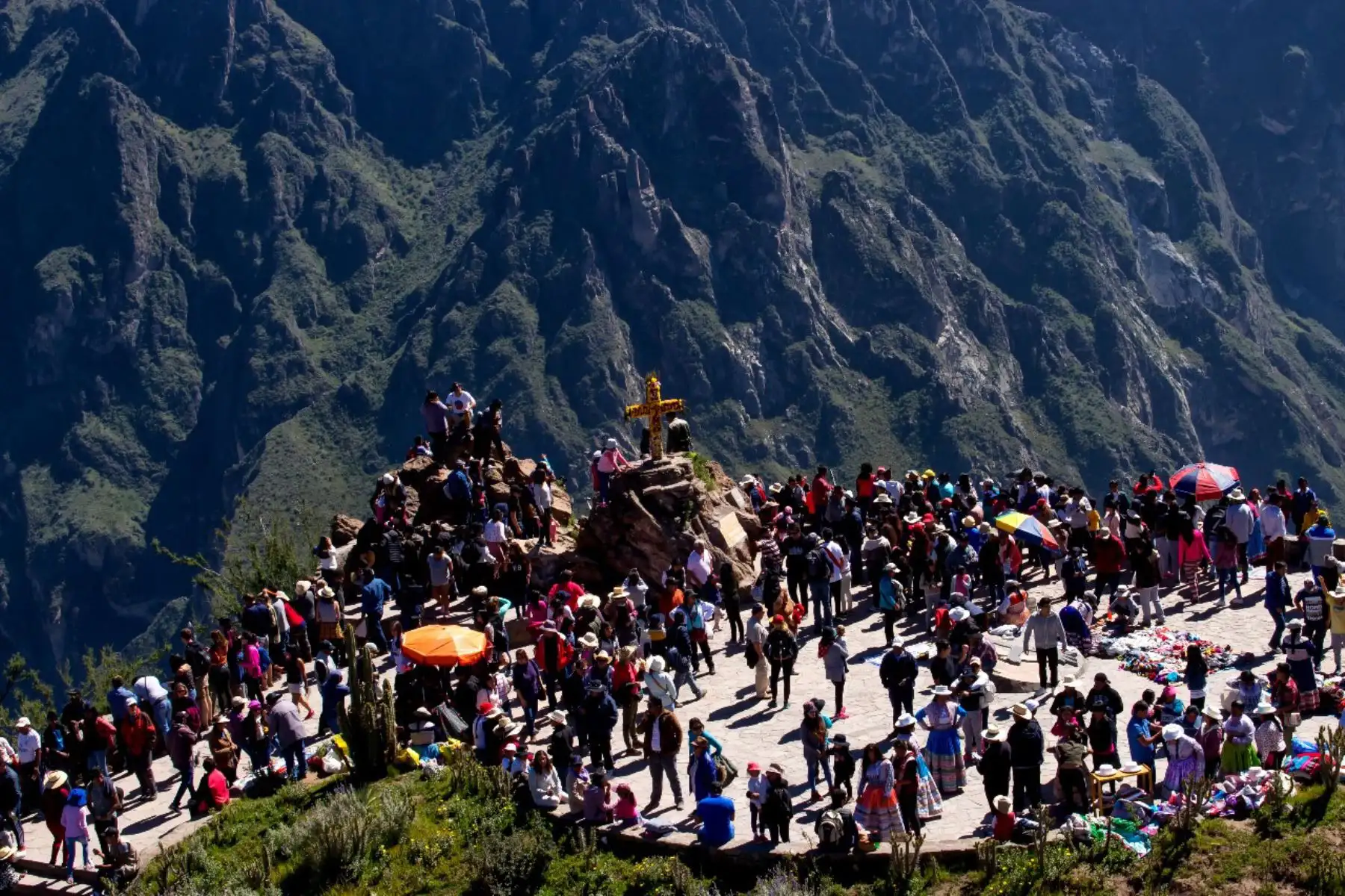 Al menos 5,000 turistas recibirían en el valle del Colca, ubicado en Arequipa, el 2019. Cada hay más gente interesada en celebrar esta festividad en dicha zona, que ofrece a sus visitantes una variada distracción. ANDINA