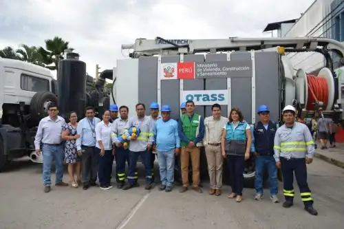 El Programa Nacional de Limpieza de Colectores “Operación Alcantarillado”, que impulsa el Ministerio de Vivienda, Construcción y Saneamiento (MVCS) y el Organismo Técnico de la Administración de los Servicios de Saneamiento (OTASS) limpiará 40 kilómetros de redes de desagüe en el ámbito de la Empresa Municipal de Agua Potable y Alcantarillado (Emapa) San Martín.