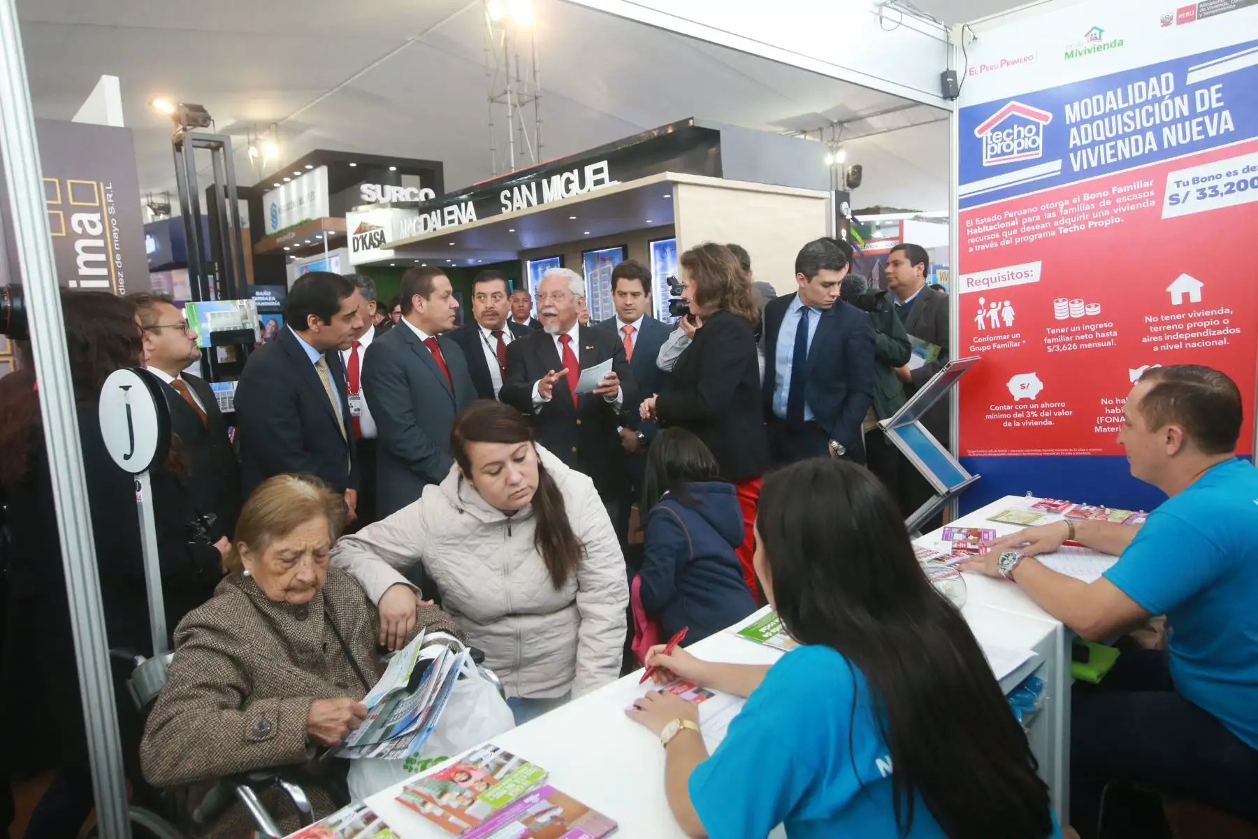 Ministro de Vivienda, Javier Pique del Pozo, inauguró Expo Urbana 2018. Foto: ANDINA/Jhony Laurente.