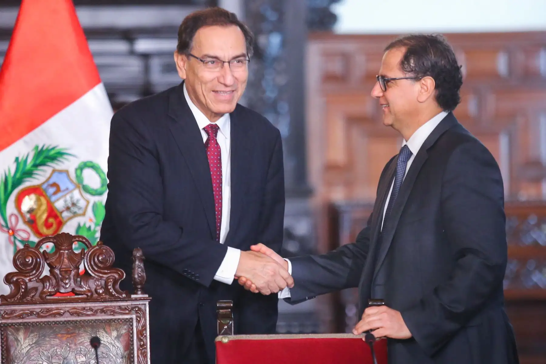 Jefe del Estado presidió el acto de creación del Centro de Convergencia y Buenas Prácticas Minero-Energéticas en Palacio de Gobierno. Foto: ANDINA/Prensa Presidencia.