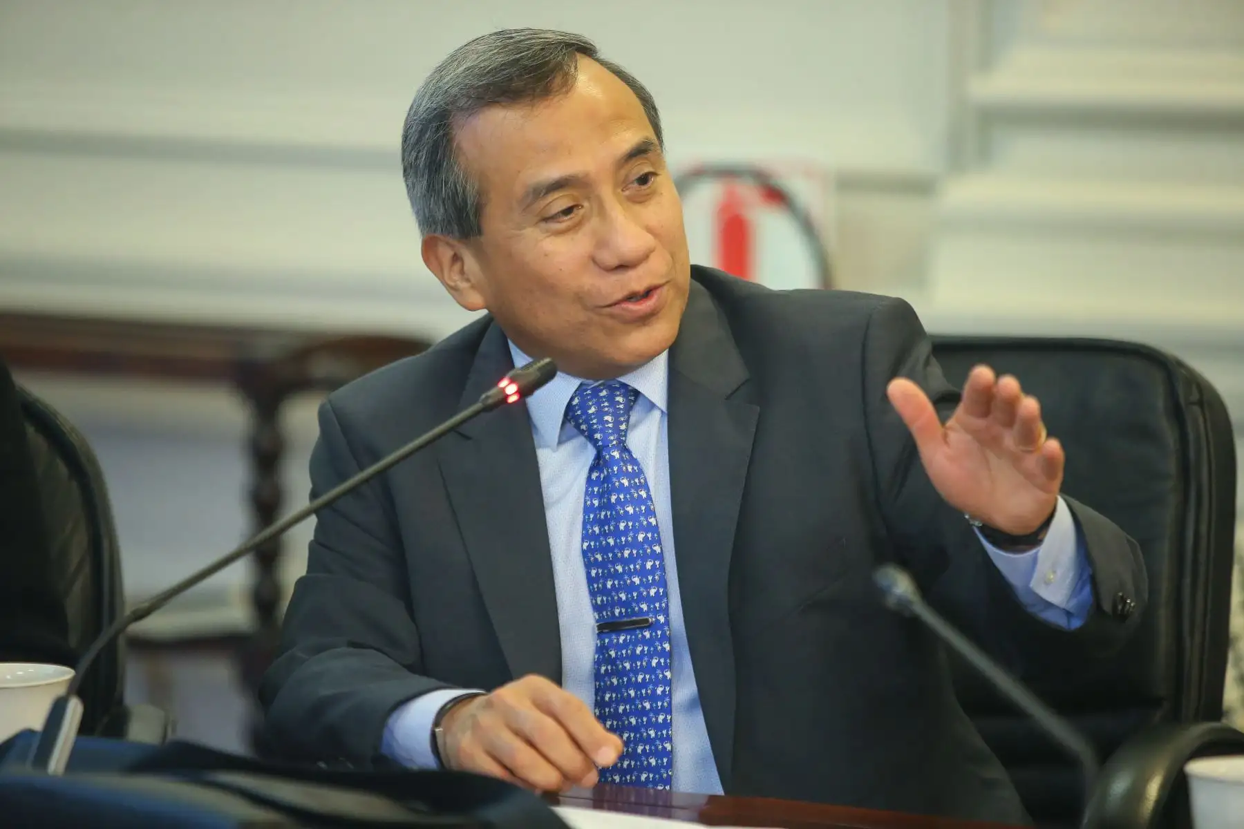En sesión del Consejo de Ministros se aprobó proyecto de reforma constitucional del CNM. Foto:ANDINA/ Prensa Presidencia