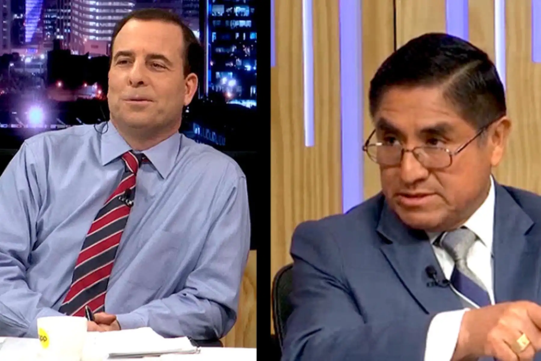 Aldo Mariátegui dice que su charla con juez Hinostroza fue intrascendente. Foto: Captura IDL-Reporteros.