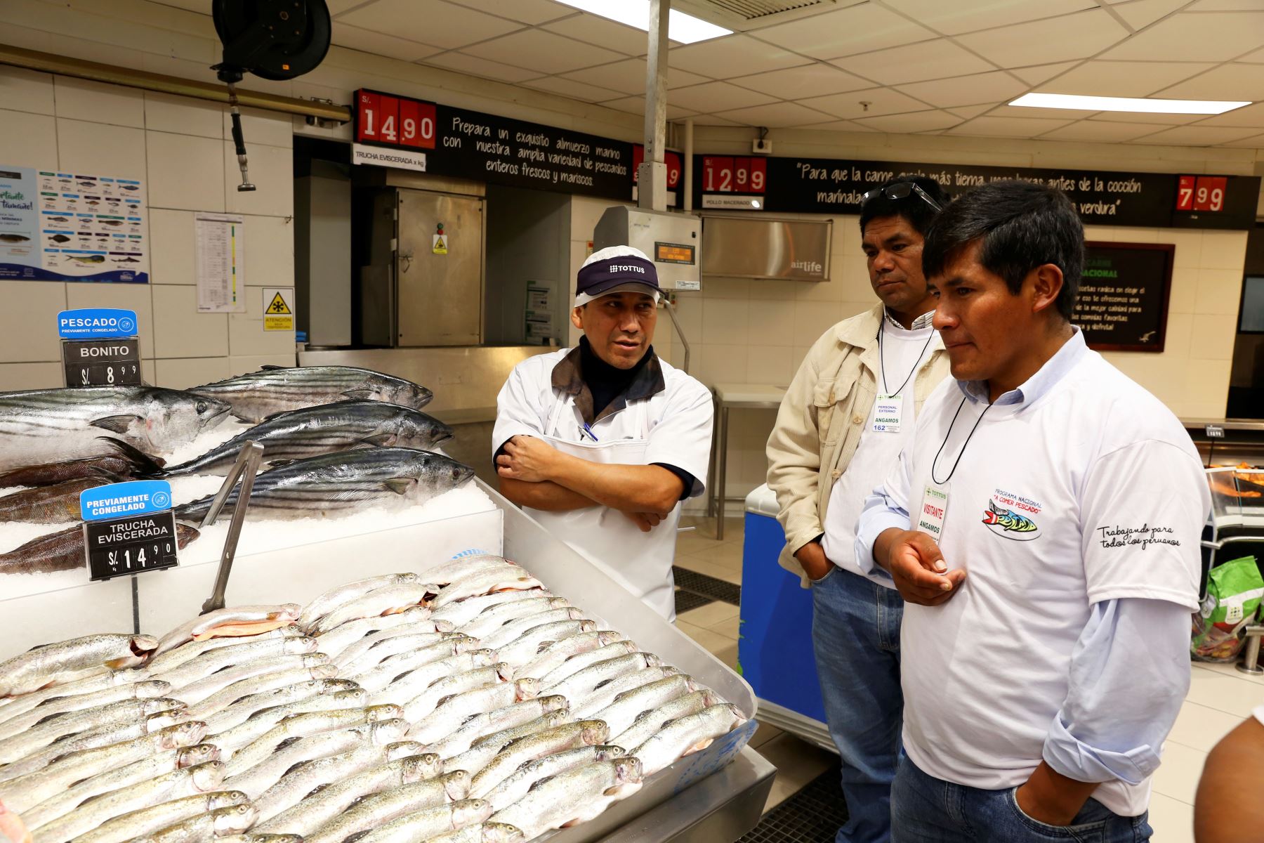 Aumenta venta directa de acuicultores y pescadores a mercados de Lima. ANDINA/Difusión