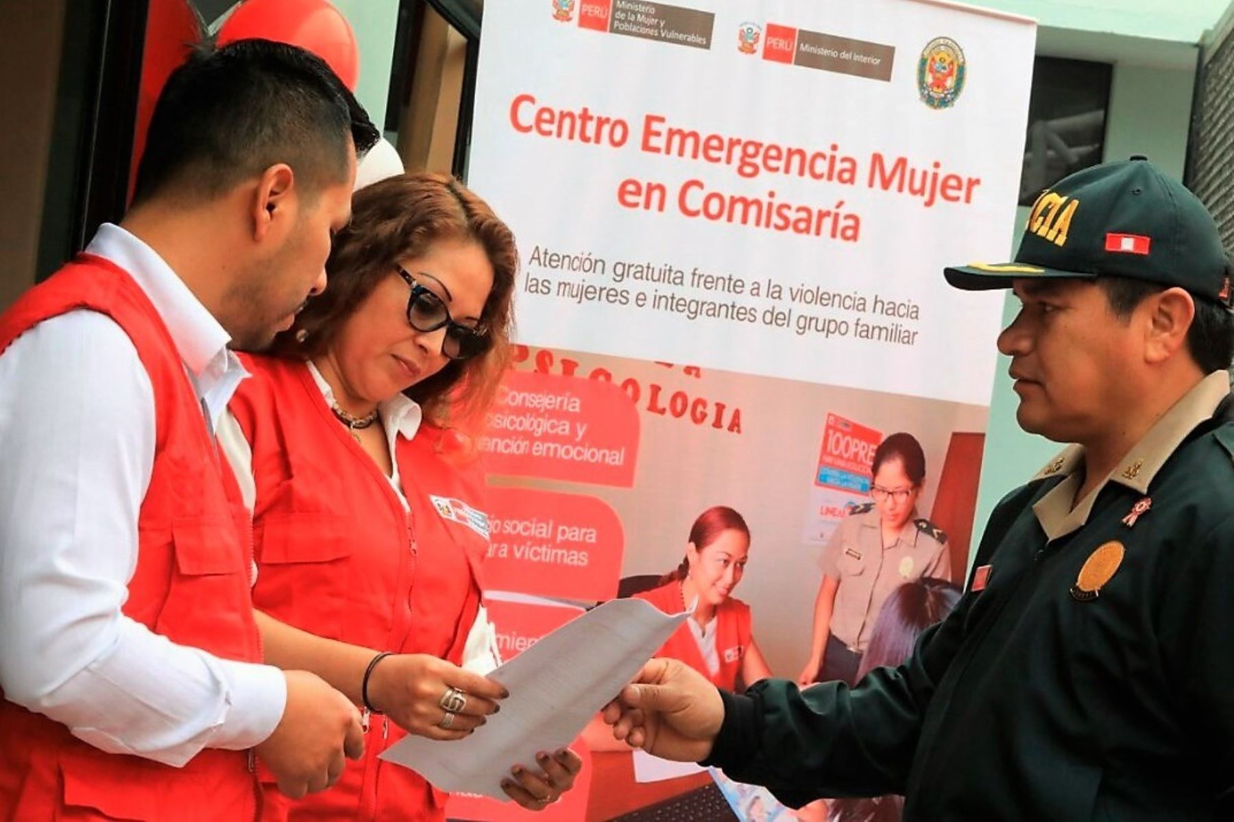 Gobierno aprueba protocolo de acción entre comisarías y centros emergencia mujer. Foto: ANDINA/Difusión.