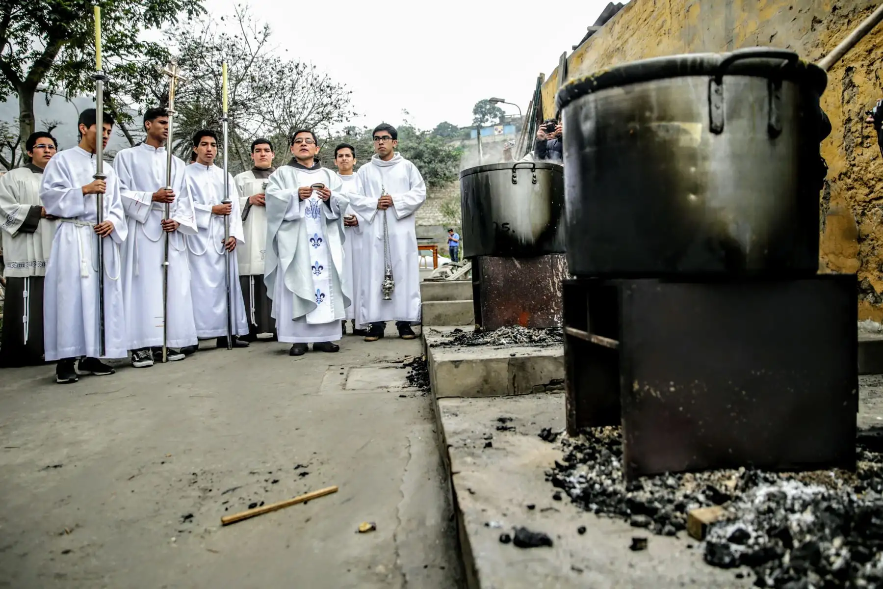 Día de la Porciúncula en el Convento de los Descalzos en el distrito del Rimac. Foto: ANDINA/Luis Iparraguirre