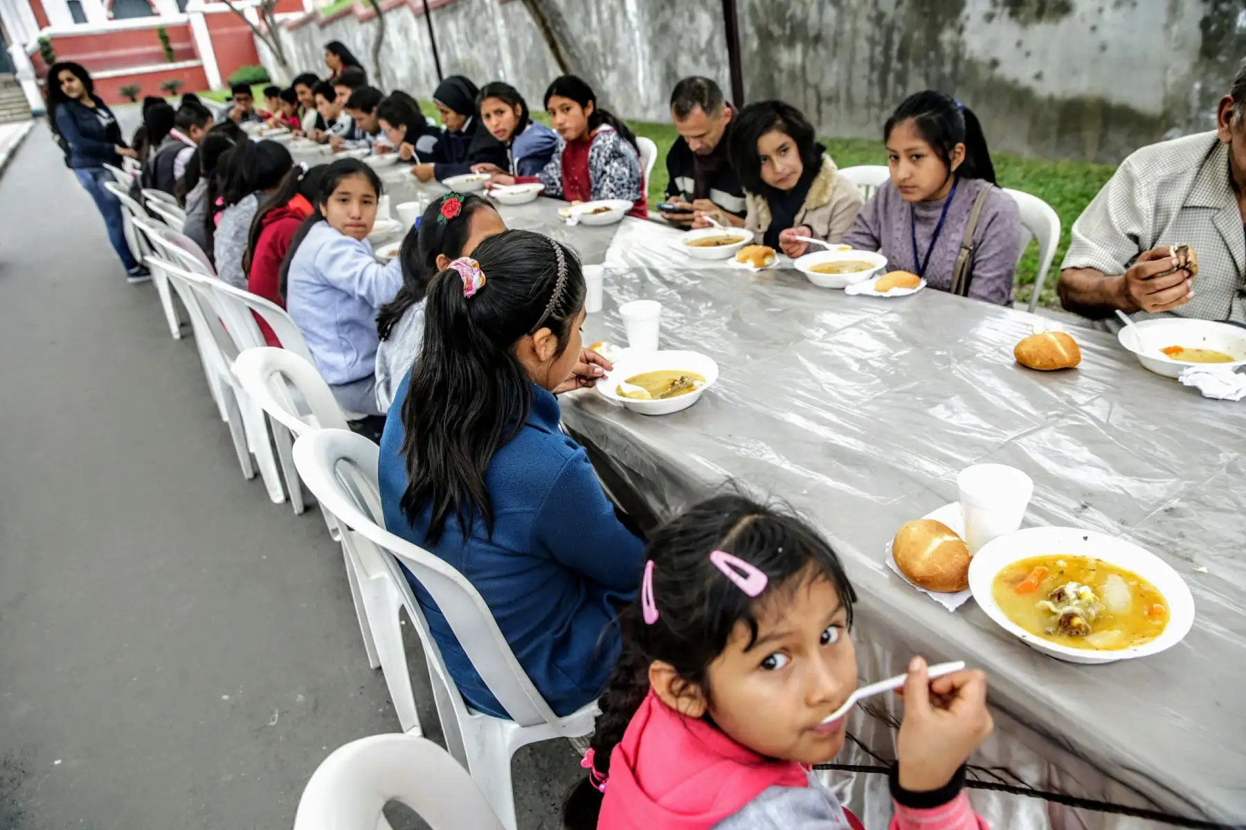 Día de la Porciúncula en el Convento de los Descalzos en el distrito del Rimac. Foto: ANDINA/Luis Iparraguirre