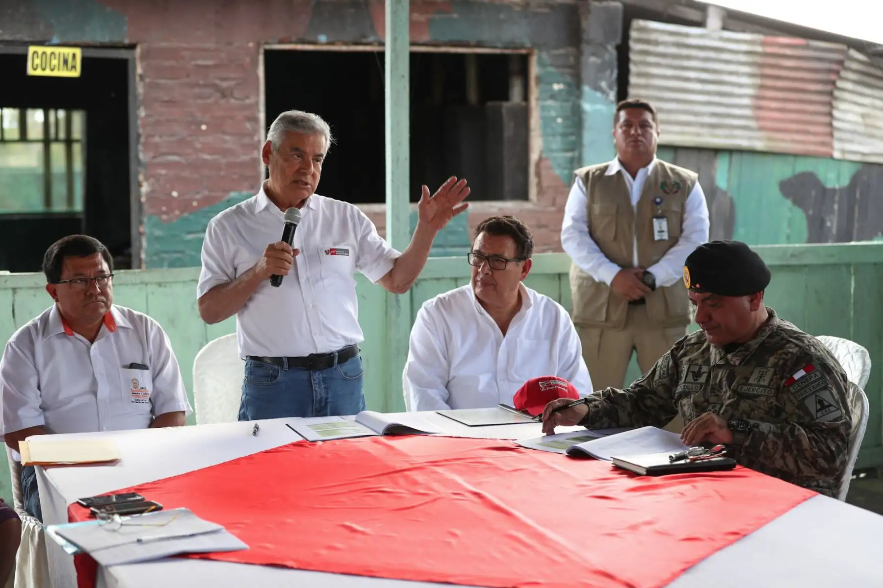 Fuerzas Armadas apoyarán a la Policía Nacional en protección del Bosque.Foto:ANDINA/MINDEF