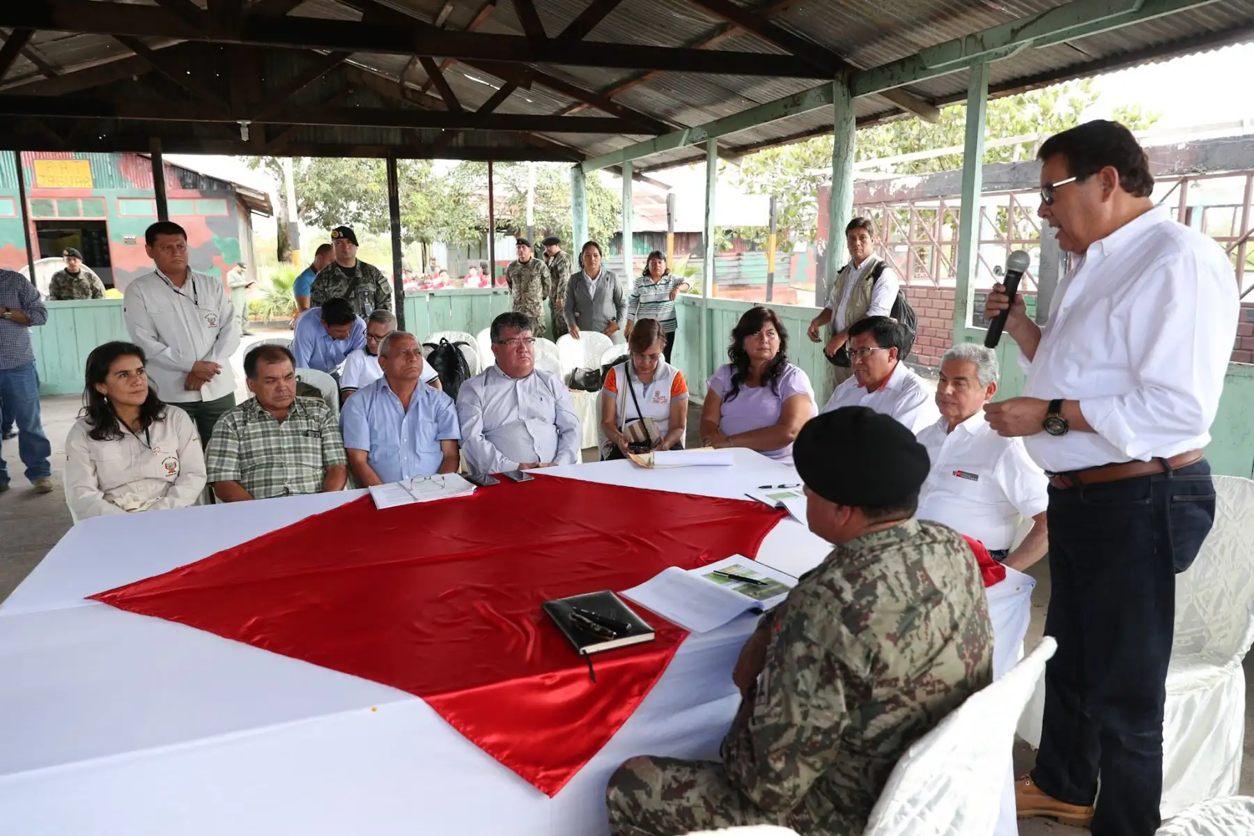 Fuerzas Armadas apoyarán a la Policía Nacional en protección del Bosque.Foto:ANDINA/MINDEF